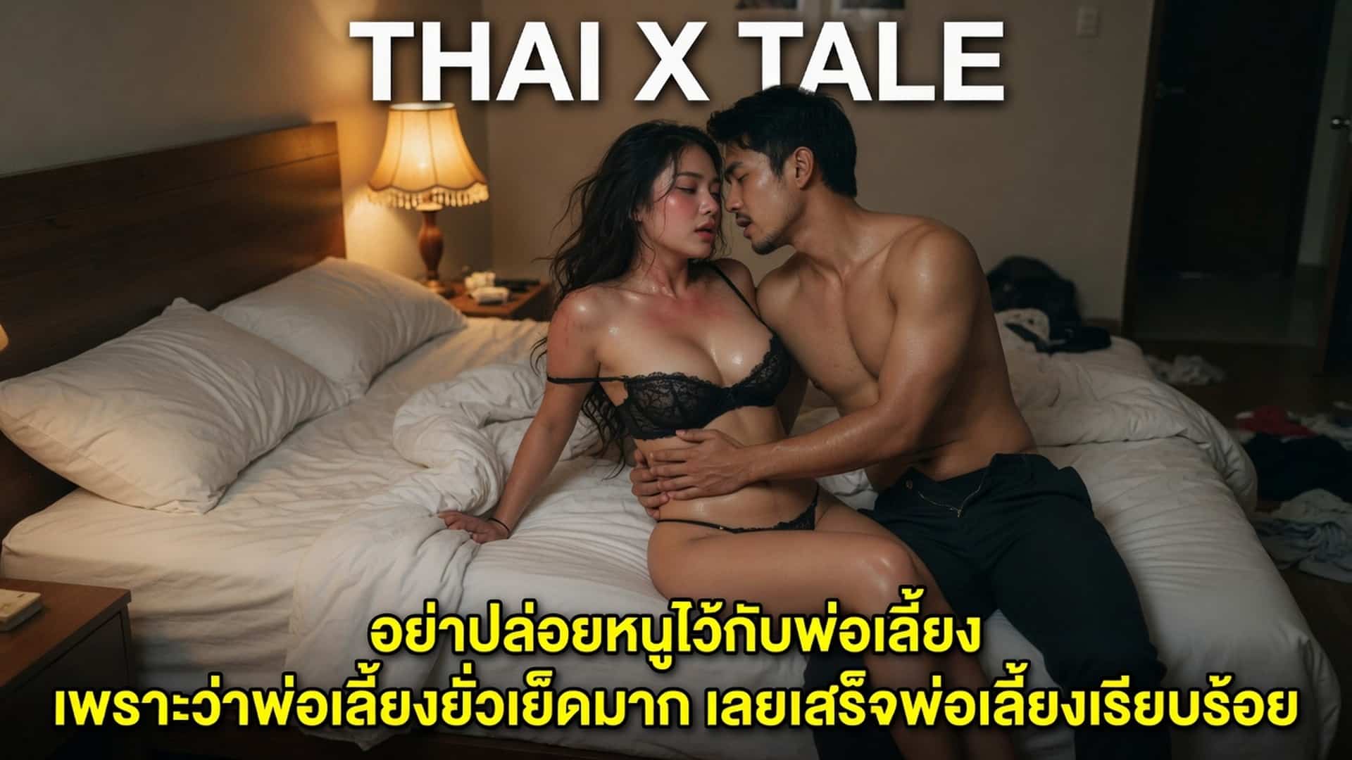 อย่าปล่อยหนูไว้กับพ่อเลี้ยง เพราะว่าพ่อเลี้ยงยั่วเย็ดมาก เลยเสร็จพ่อเลี้ยงเรียบร้อย
