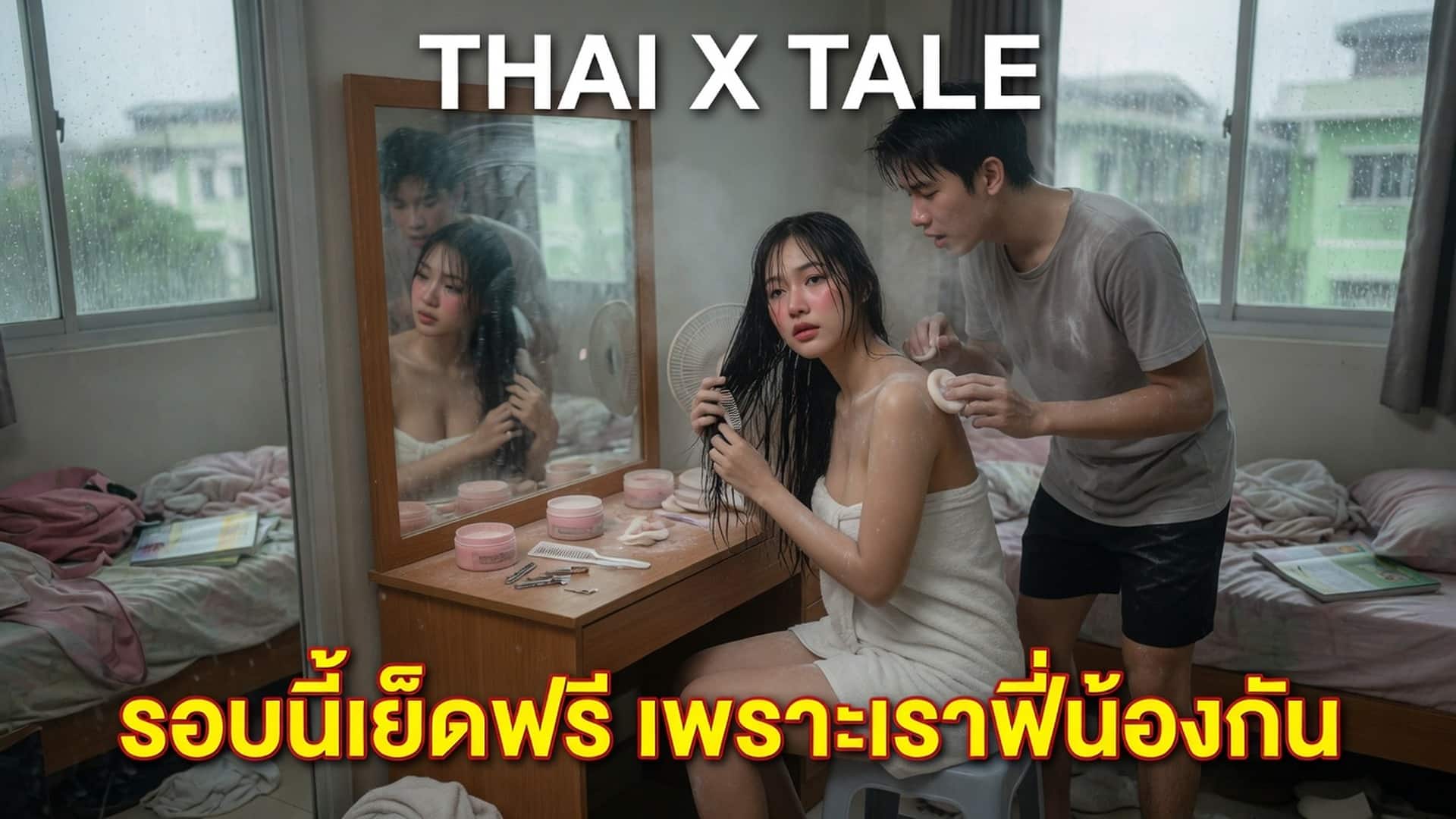 เรื่องเสียว รอบนี้เย็ดฟรี เพราะเราพี่น้องกัน | ThaiXTale