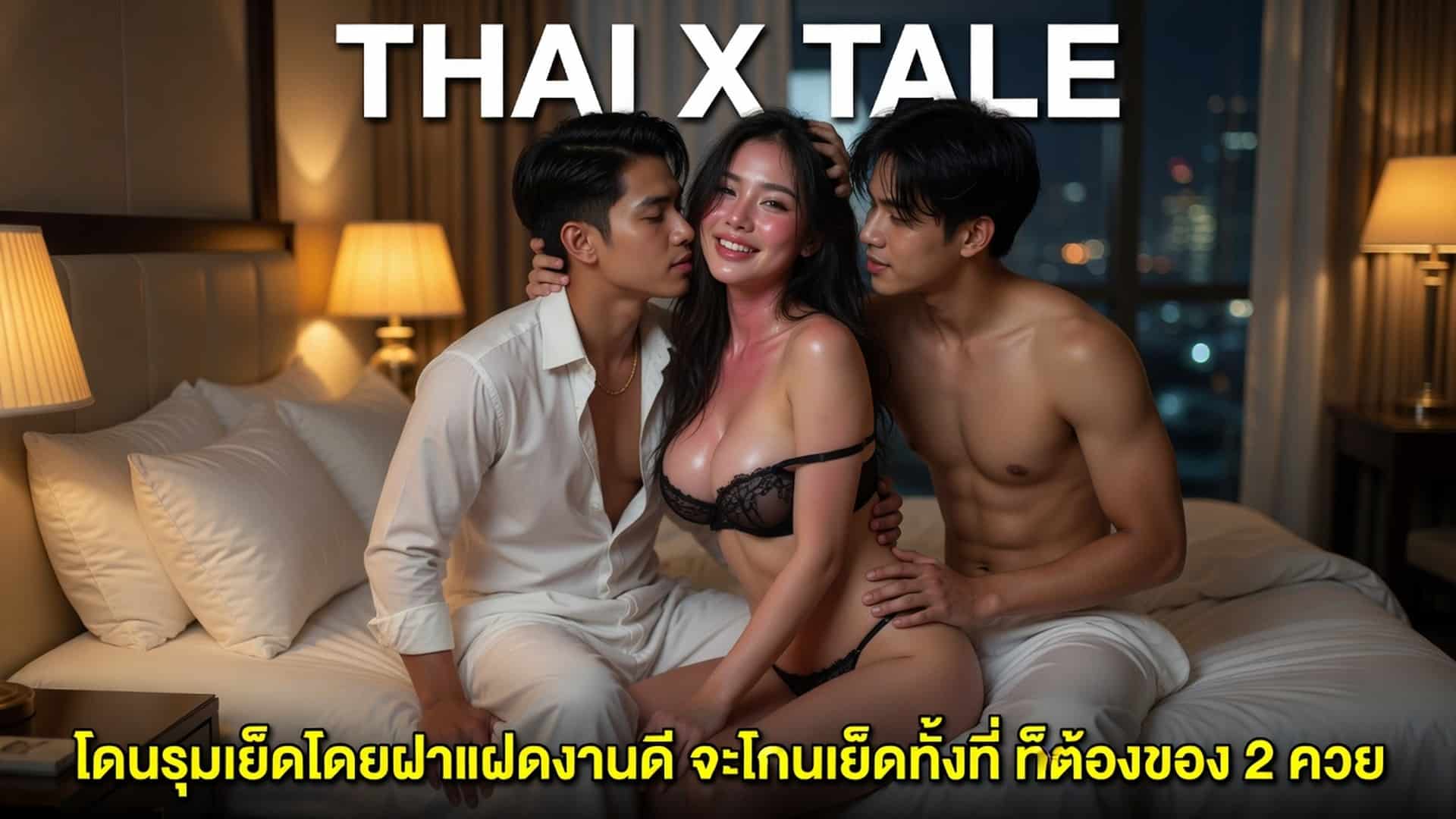 เรื่องเสียว โดนรุมเย็ดโดยฝาแฝดงานดี จะโดนเย็ดทั้งที ก็ต้องของ 2 ควย | ThaiXTale