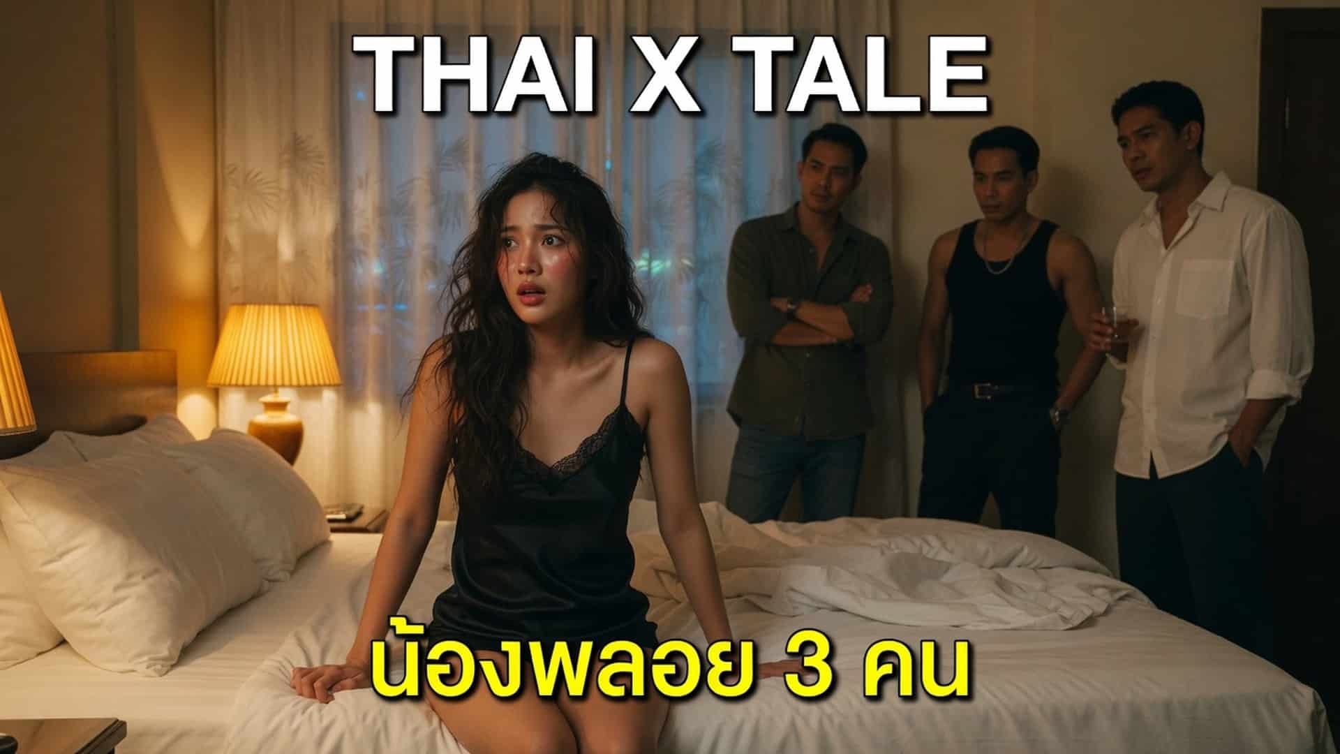 รุมเย็ดหีน้องพลอยคนร่านควย อยากเสียตัวมากนัก ก็จัดไปเลย 3 ควยรวด