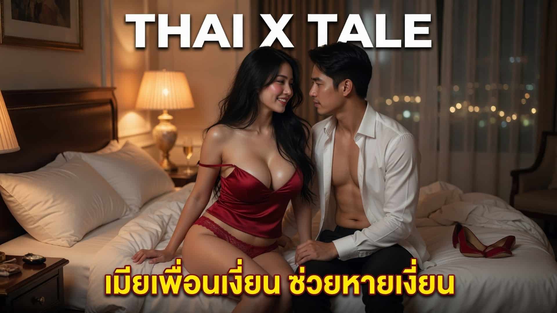 เรื่องเสียว เมียเพื่อนเงี่ยนก็ต้องช่วยเย็ดหีให้หายเงี่ยน  | ThaiXTale