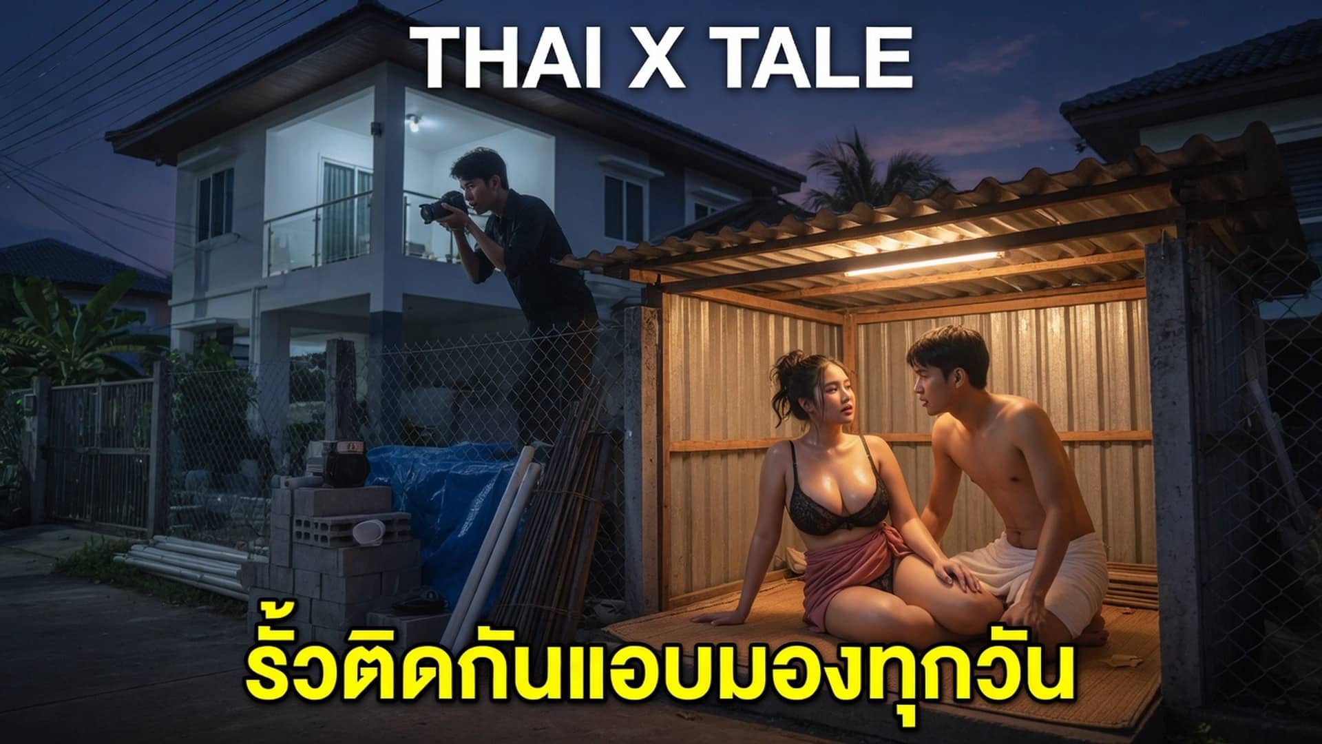 รั้วติดกันแอบมองทุกวัน
