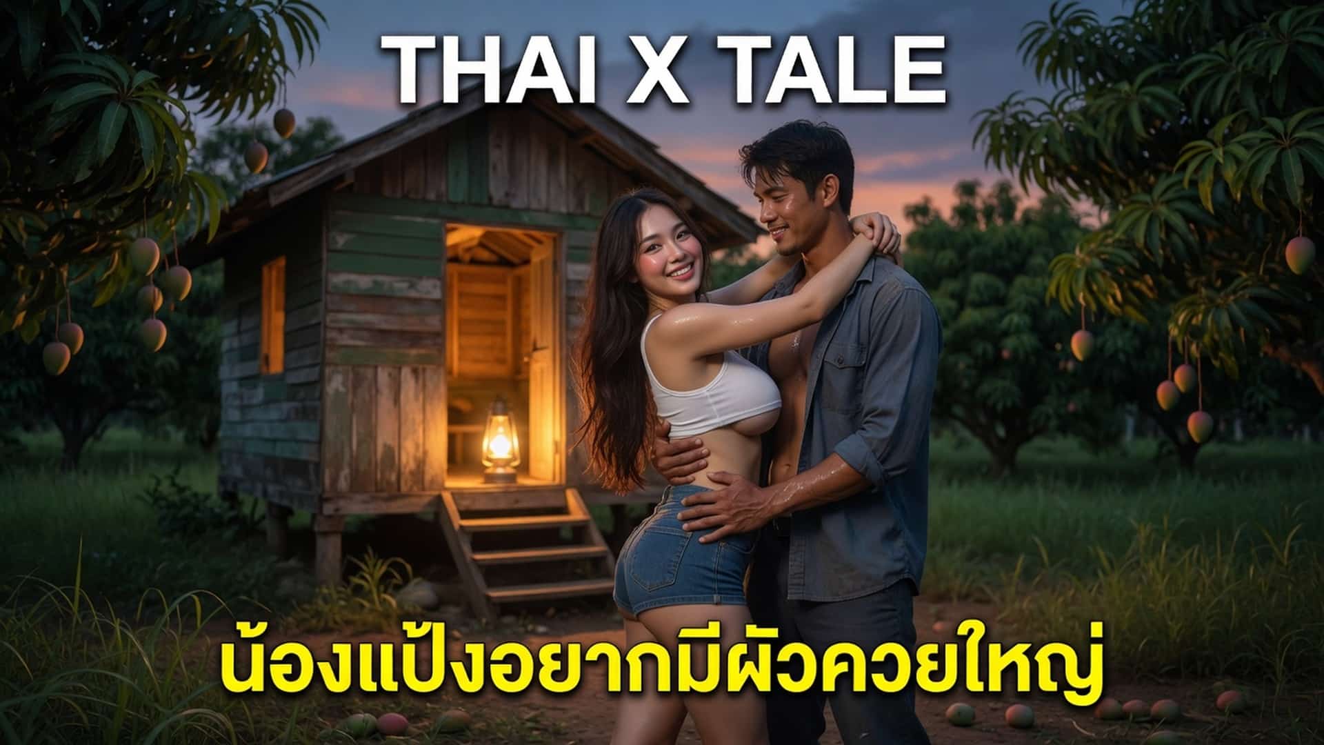 เรื่องเสียว น้องแป้งอยากมีผัวควยใหญ่ | ThaiXTale