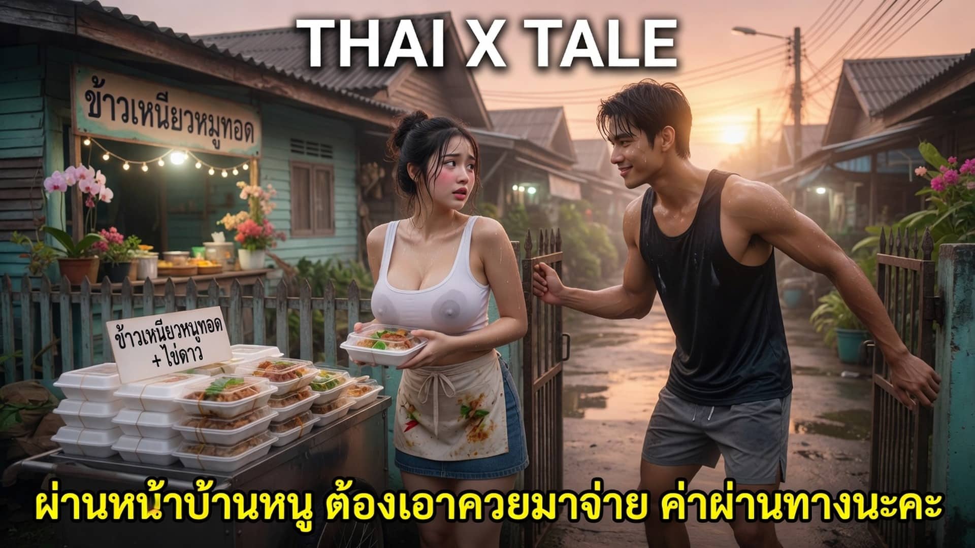 ผ่านหน้าบ้านหนู ต้องเอาควยมาจ่าย ค่าผ่านทางนะคะ