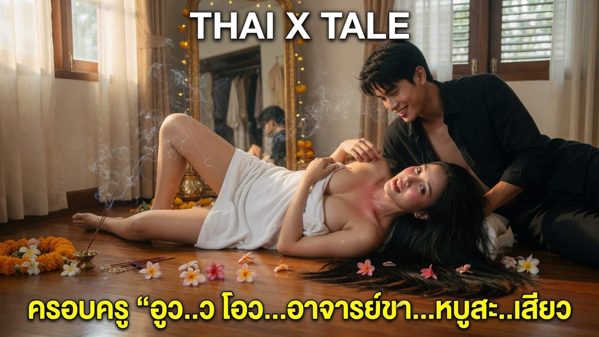 ครอบครู ”อูว..ว โอว…อาจารย์ขา…หนูสะ..เสียว”