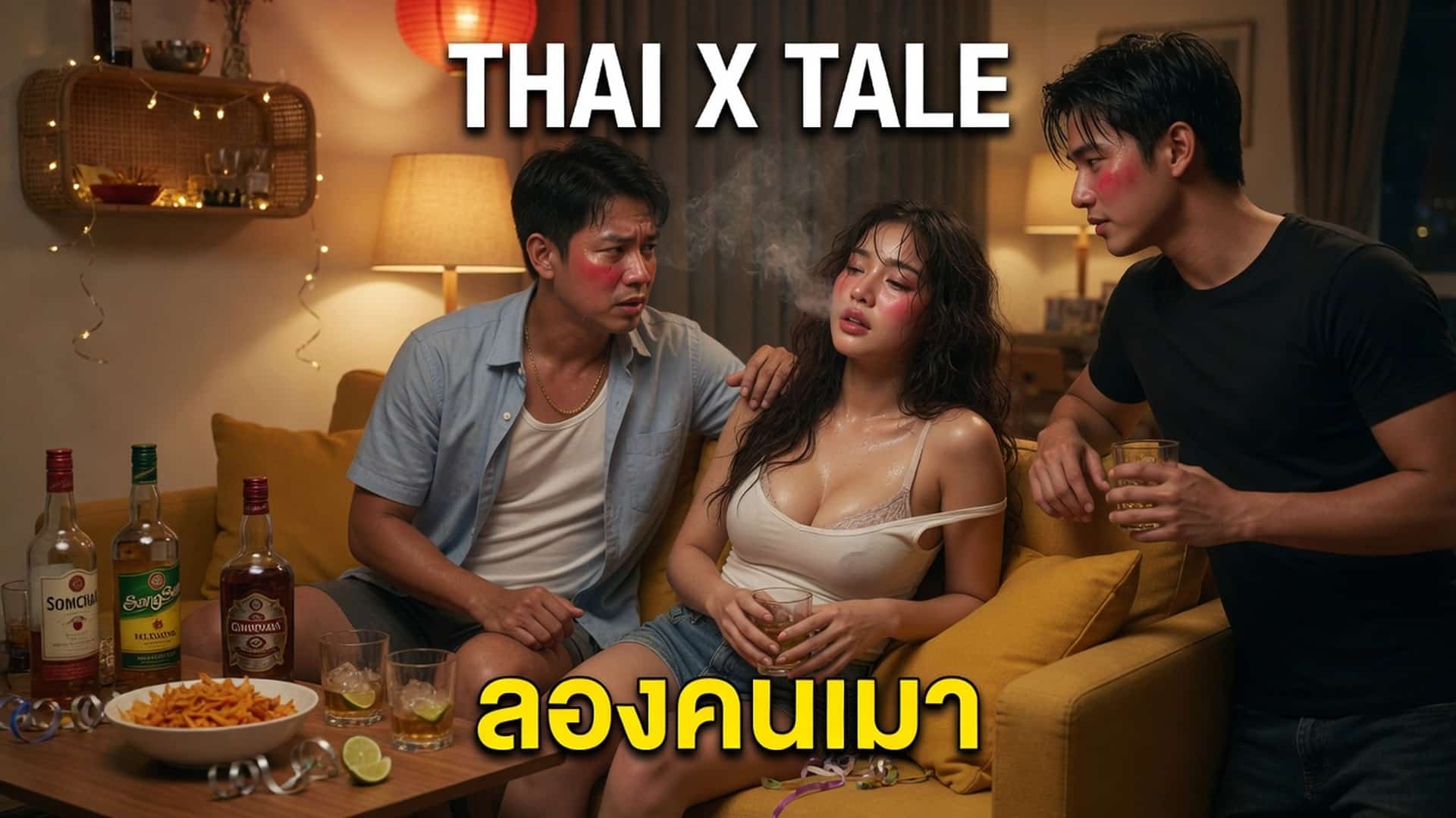 เรื่องเสียว ลองคนเมา | ThaiXTale