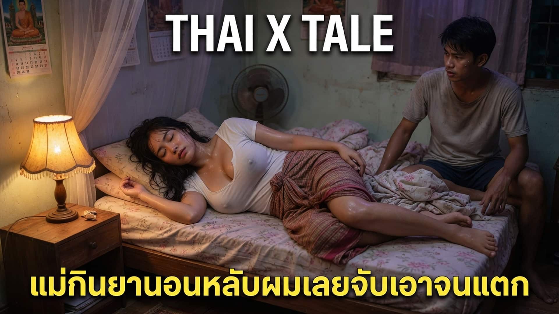 แม่กินยานอนหลับผมเลยจับเอาจนแตกใน