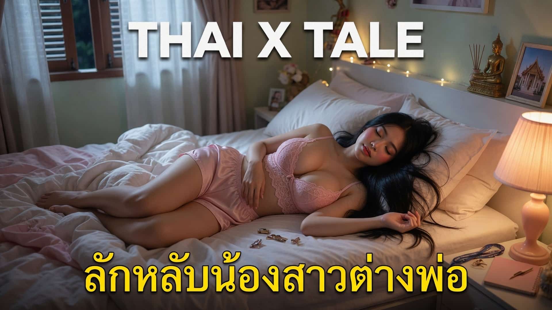ลักหลับน้องสาวต่างพ่อ หีชมพูได้ใจ อดไม่ไหวขอเย็ดทีเถอะ