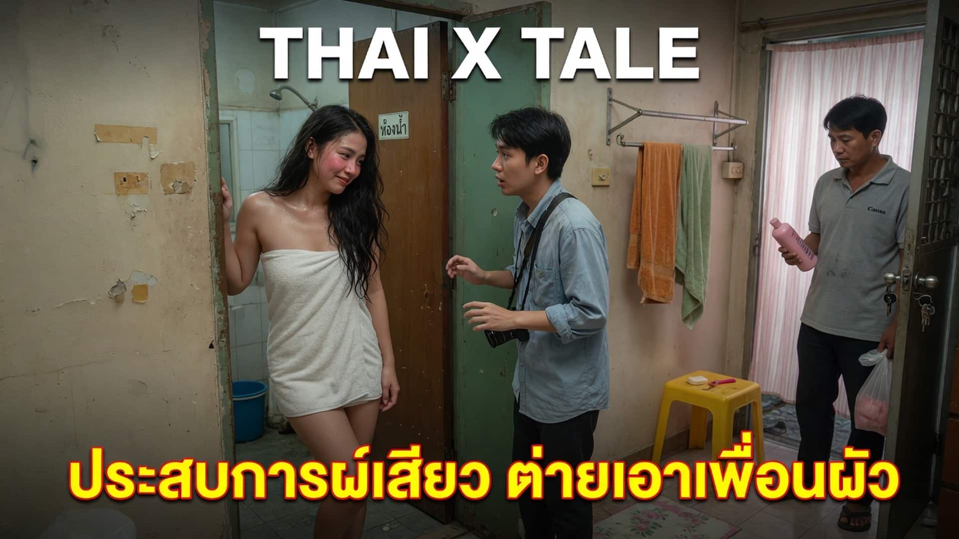 เรื่องเสียว ประสบการณ์เสียว ต่ายเอาเพื่อนผัว | ThaiXTale