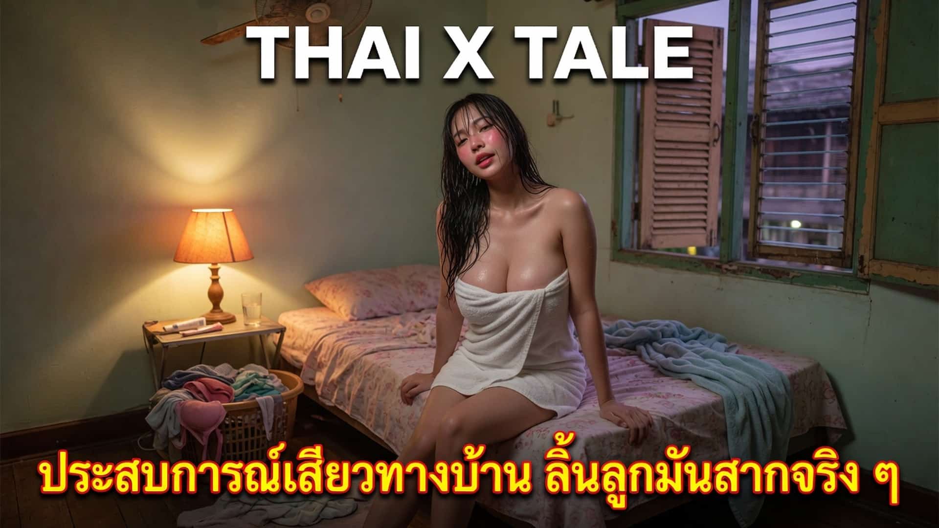 เรื่องเสียว ประสบการณ์เสียวทางบ้าน ลิ้นลูกมันสากจริง ๆ | ThaiXTale
