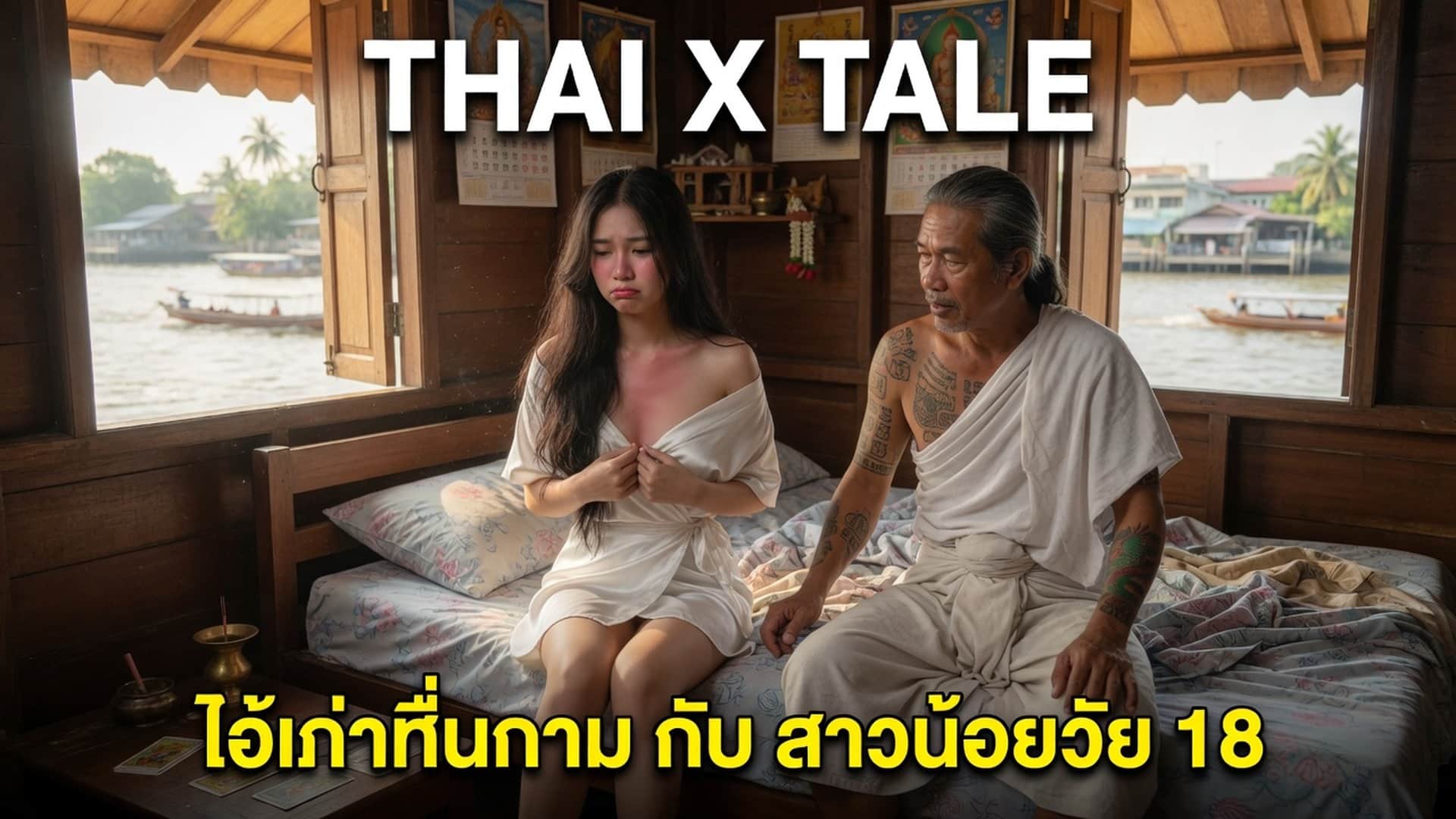 เรื่องเสียว ไอ้เฒ่าหื่นกาม กับ สาวน้อยวัย 18 | ThaiXTale