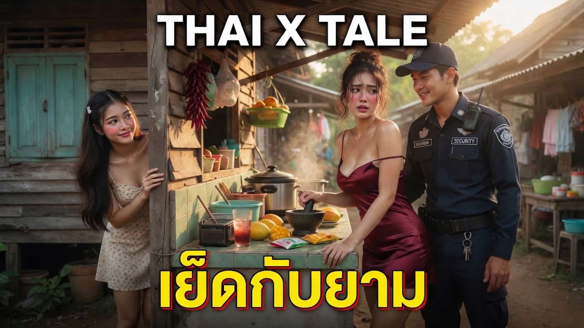 เรื่องเสียว เย็ดกับยาม | ThaiXTale
