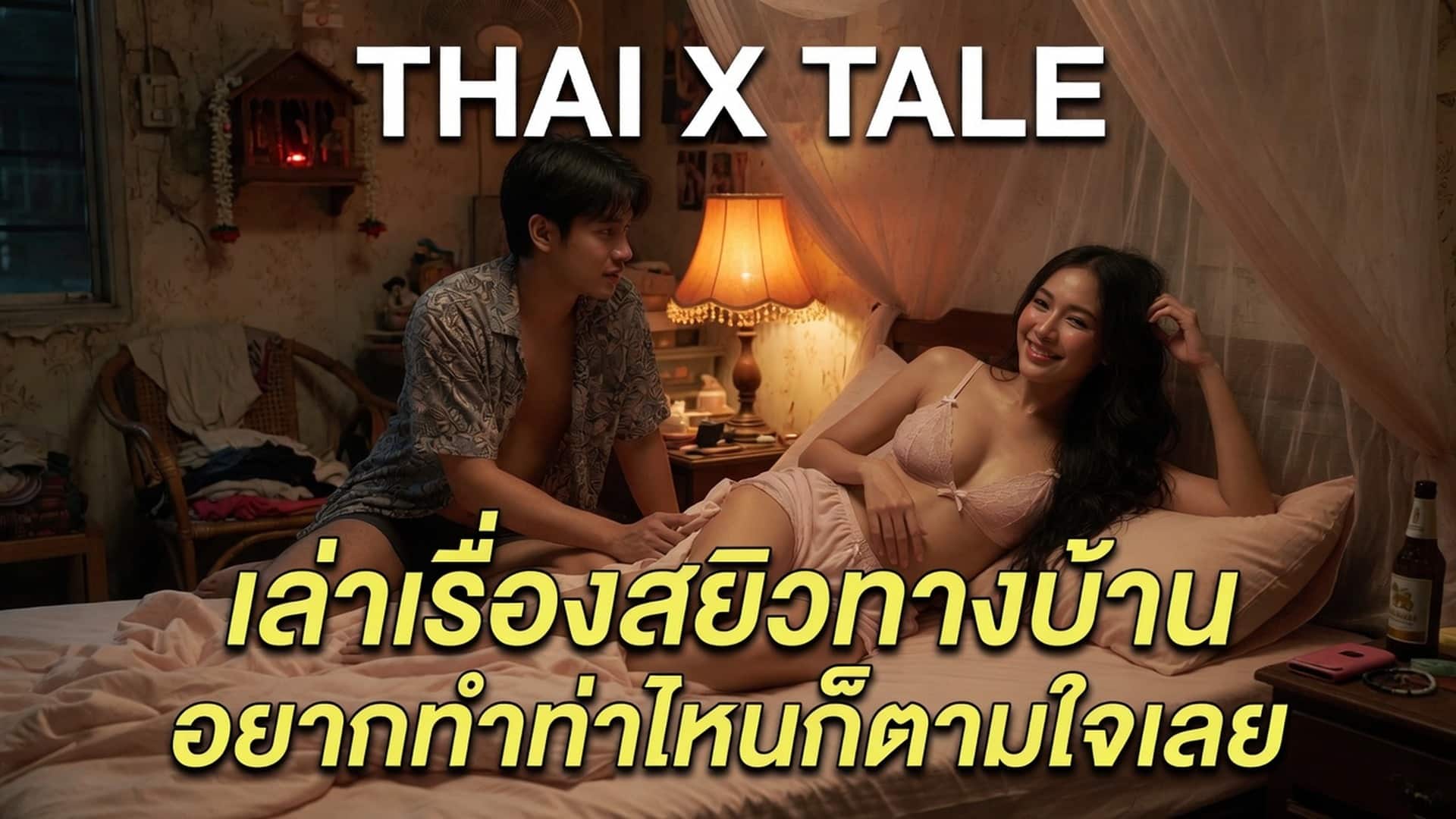 เรื่องเสียว เล่าเรื่องสยิวทางบ้าน อยากทำท่าไหนก็ตามใจเลย | ThaiXTale
