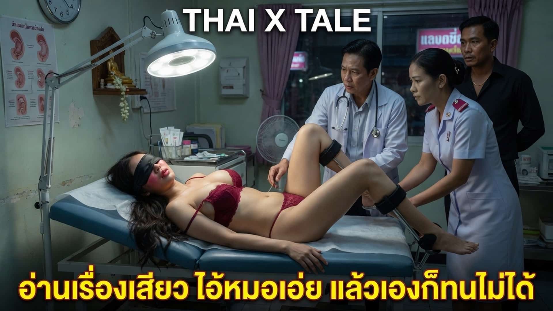 เรื่องเสียว อ่านเรื่องเสียว ไอ้หมอเอ๋ย แล้วเองก็ทนไม่ได้ | ThaiXTale