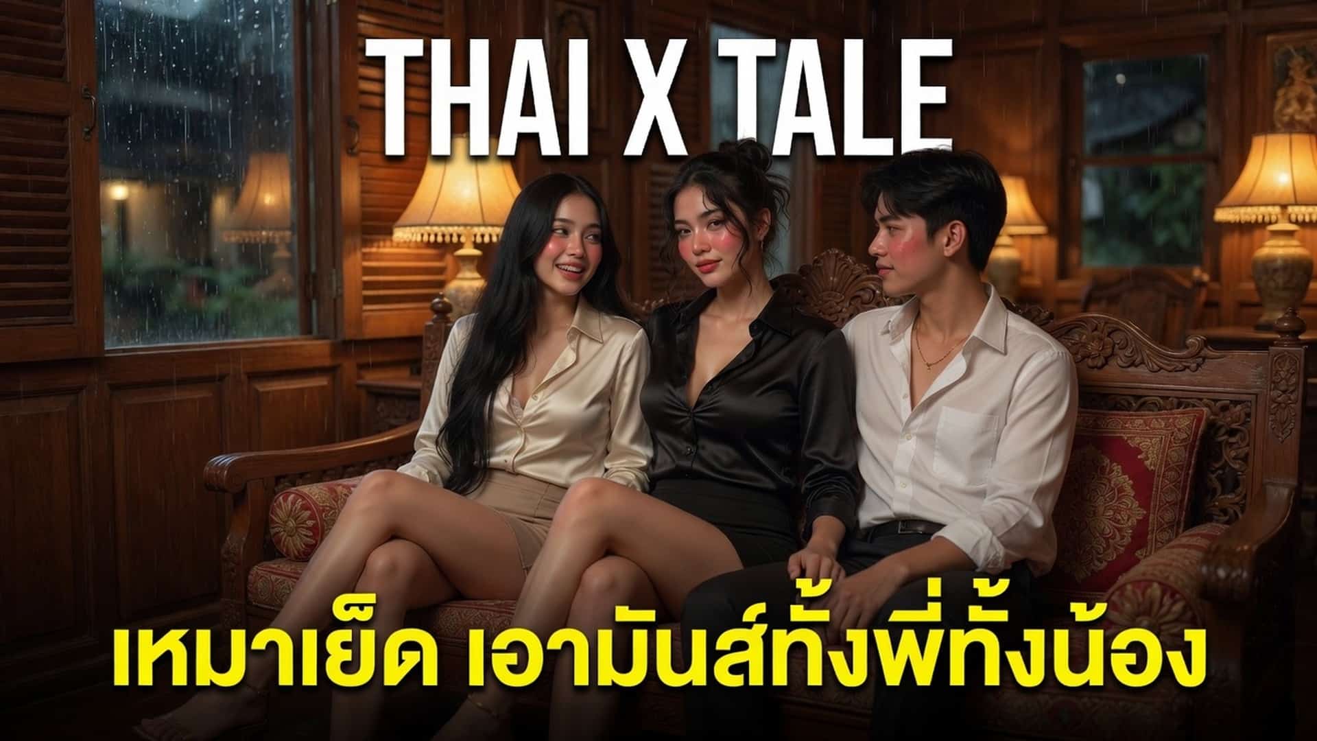เรื่องเสียว เหมาเย็ด เอามันส์ทั้งพี่ทั้งน้อง | ThaiXTale
