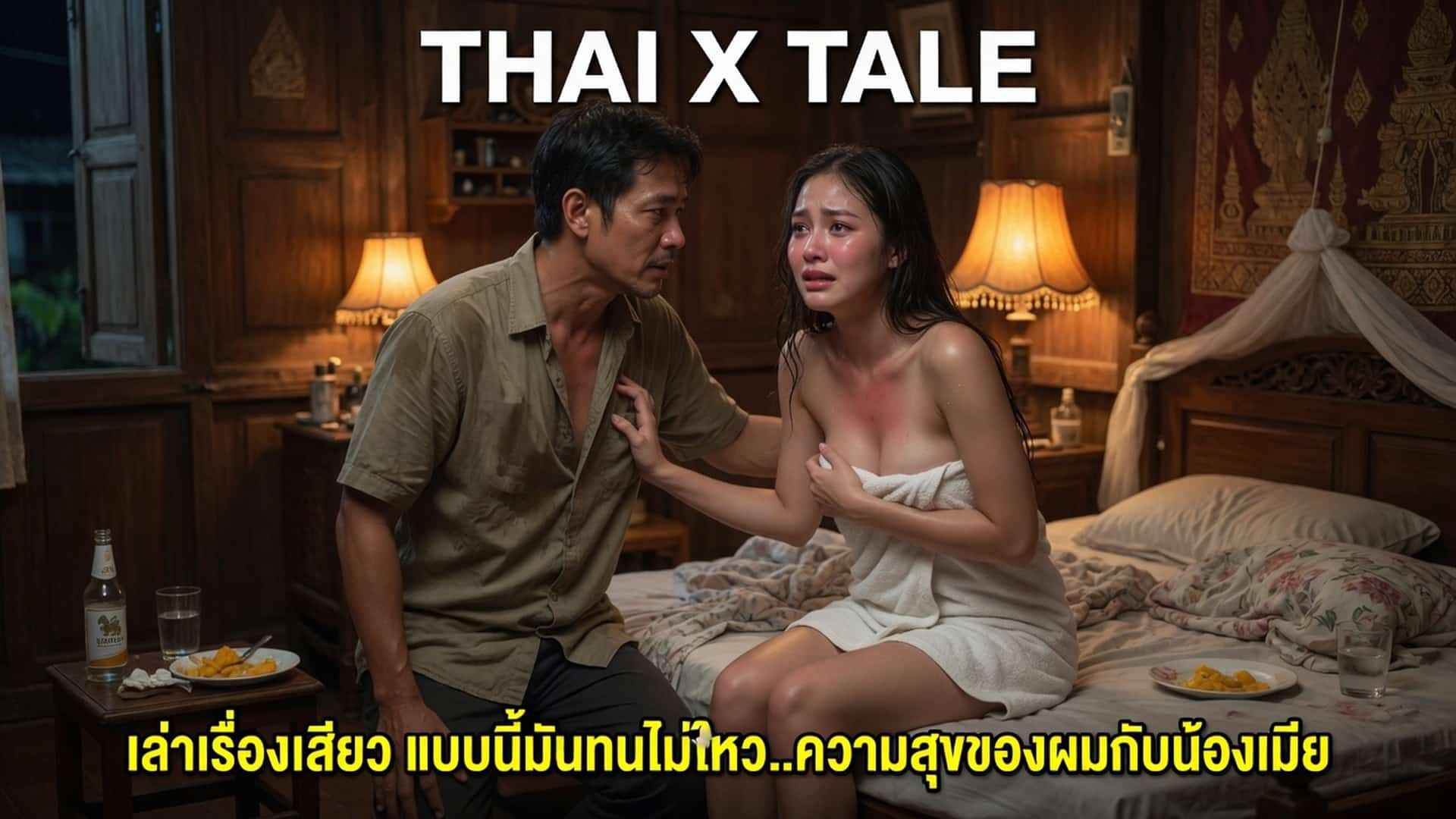 เรื่องเสียว เล่าเรื่องเสียว แบบนี้มันทนไม่ไหว..ความสุขของผมกับน้องเมีย | ThaiXTale