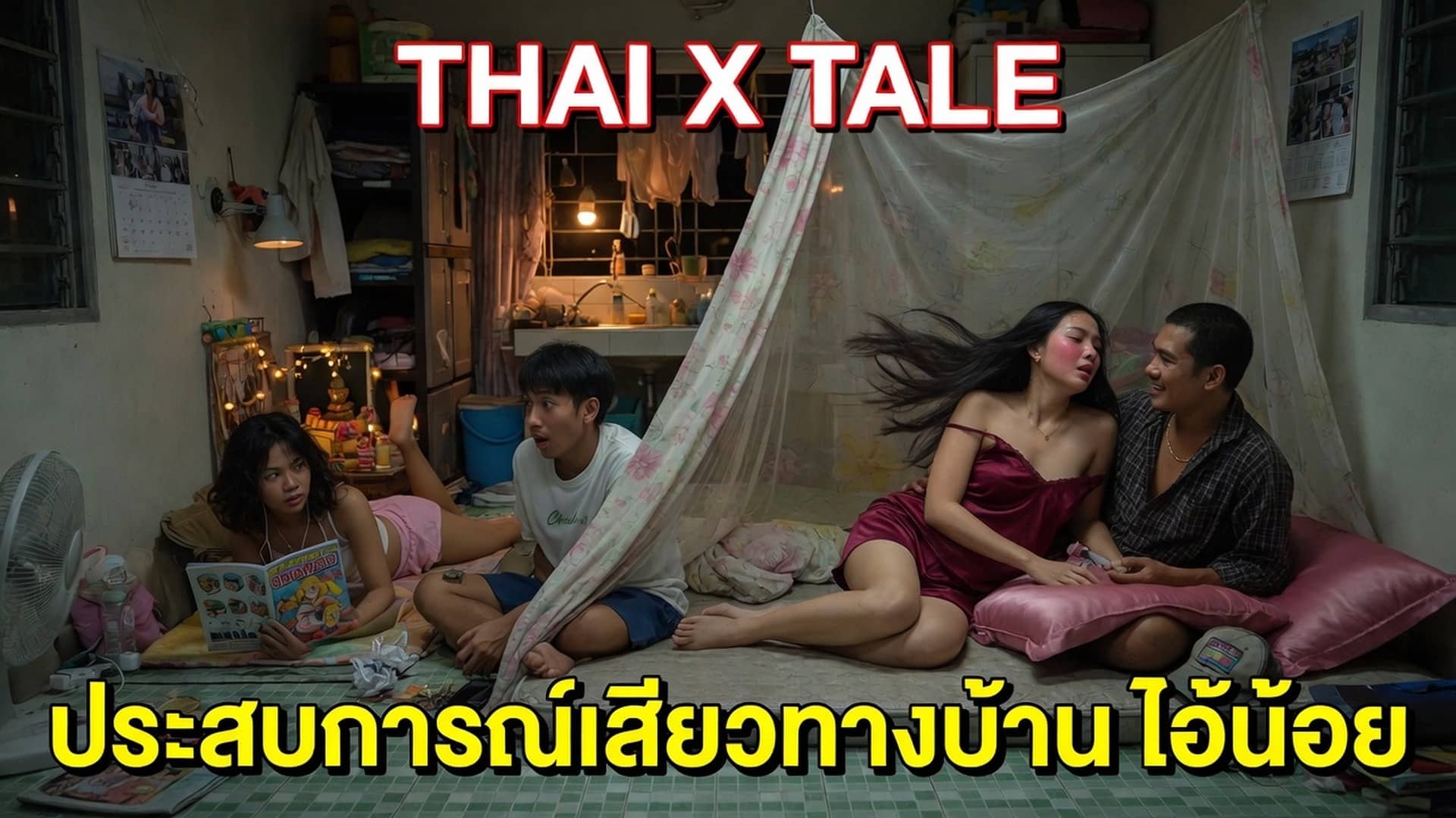 เรื่องเสียว ประสบการณ์เสียวทางบ้าน ไอ้น้อย | ThaiXTale