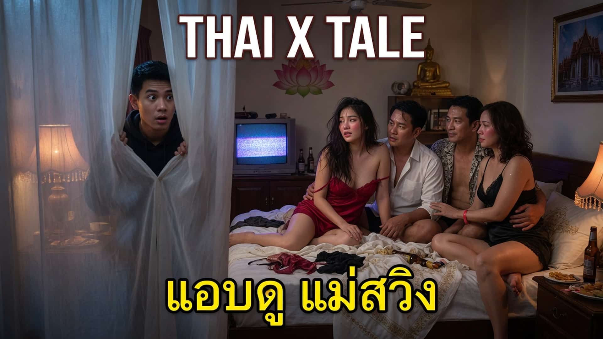 เรื่องเสียว แอบดู แม่สวิง | ThaiXTale