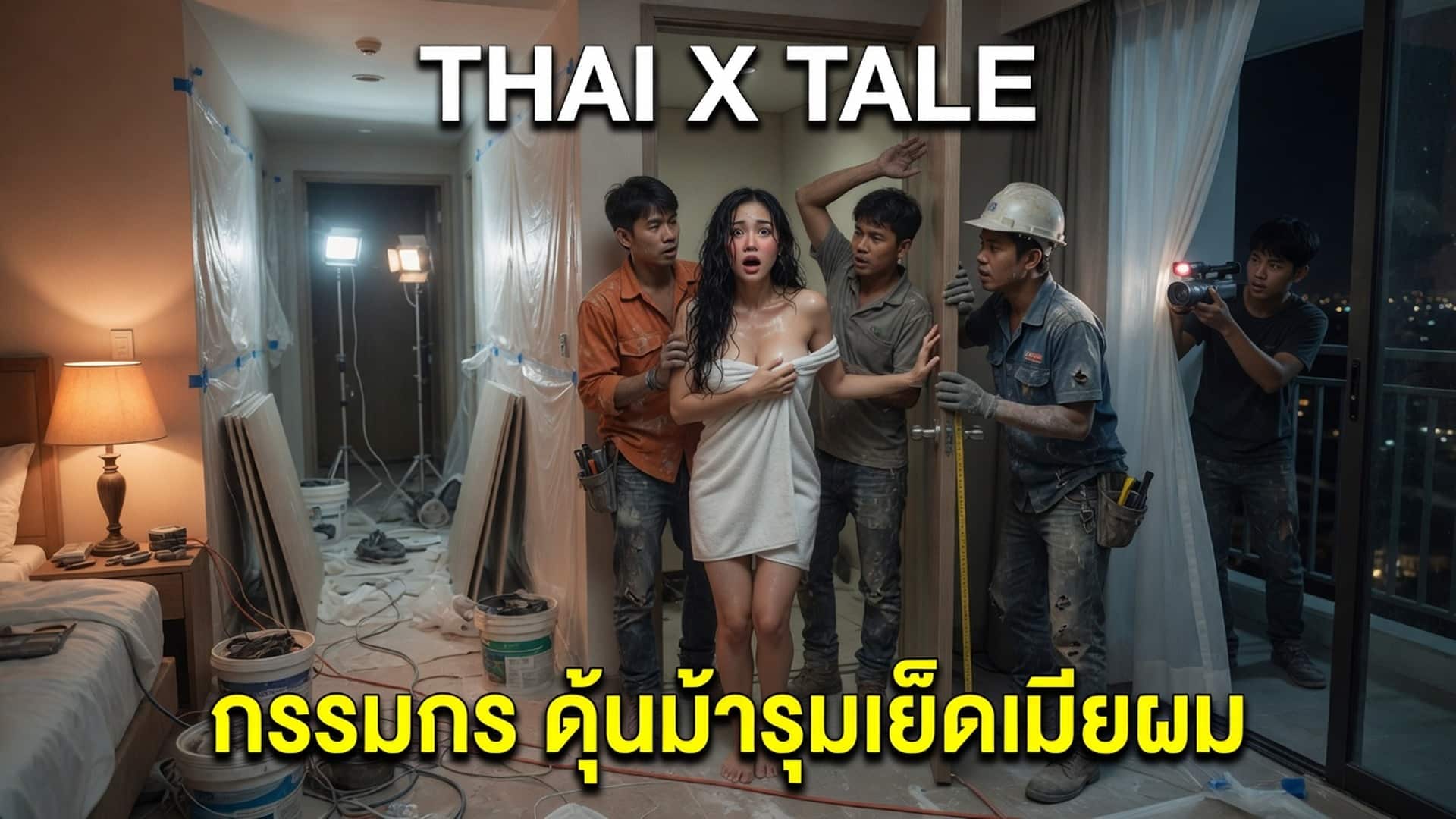 เรื่องเสียว กรรมกร ดุ้นม้ารุมเย็ดเมียผม | ThaiXTale