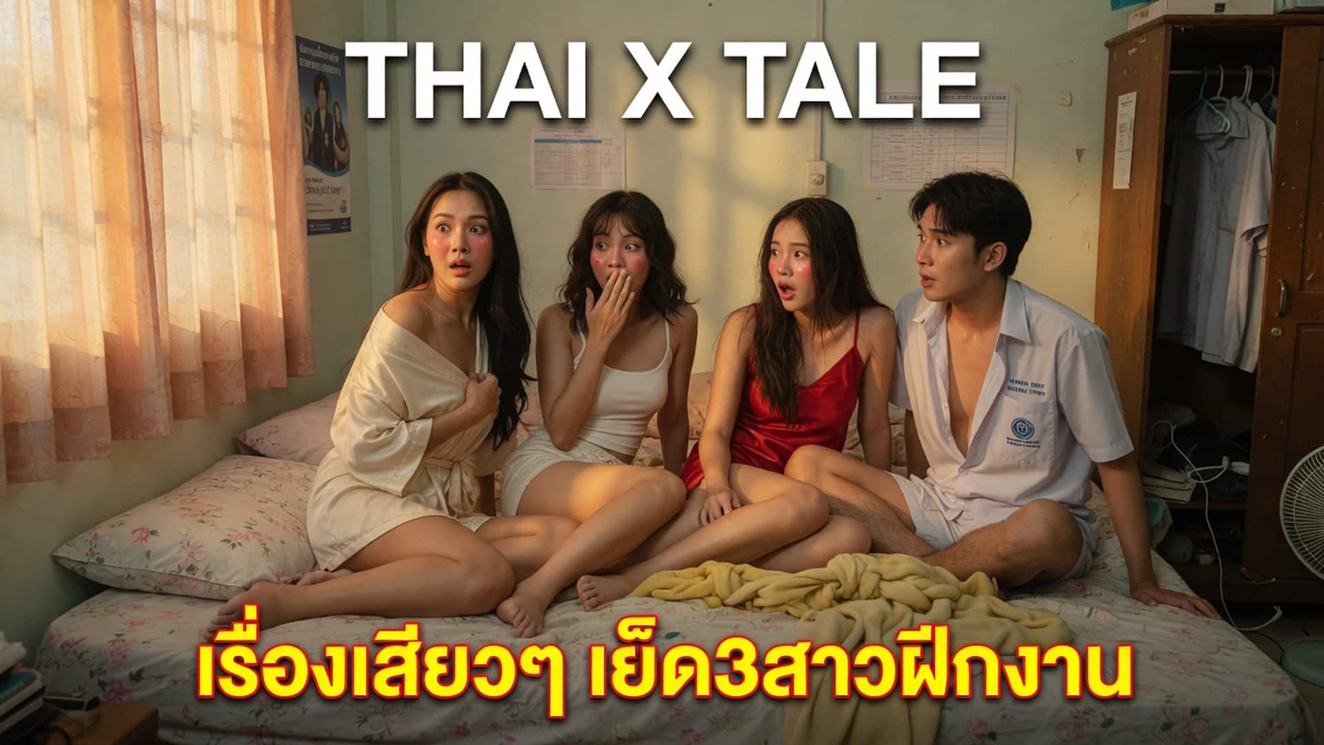 เรื่องเสียว เรื่องเสียวๆ เย็ด3สาวฝึกงาน | ThaiXTale