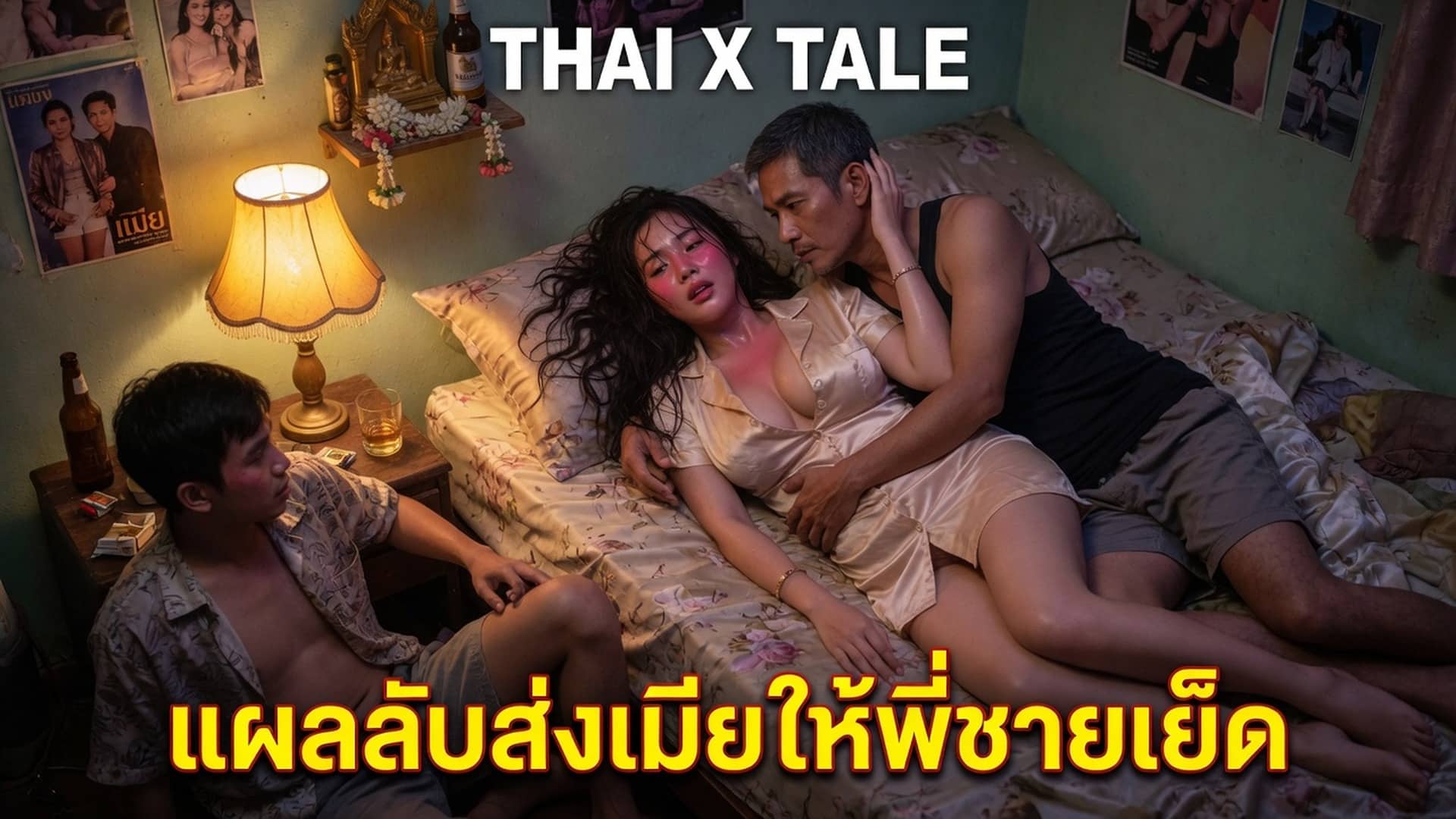 เรื่องเสียว แผลลับส่งเมียให้พี่ชายเย็ด | ThaiXTale