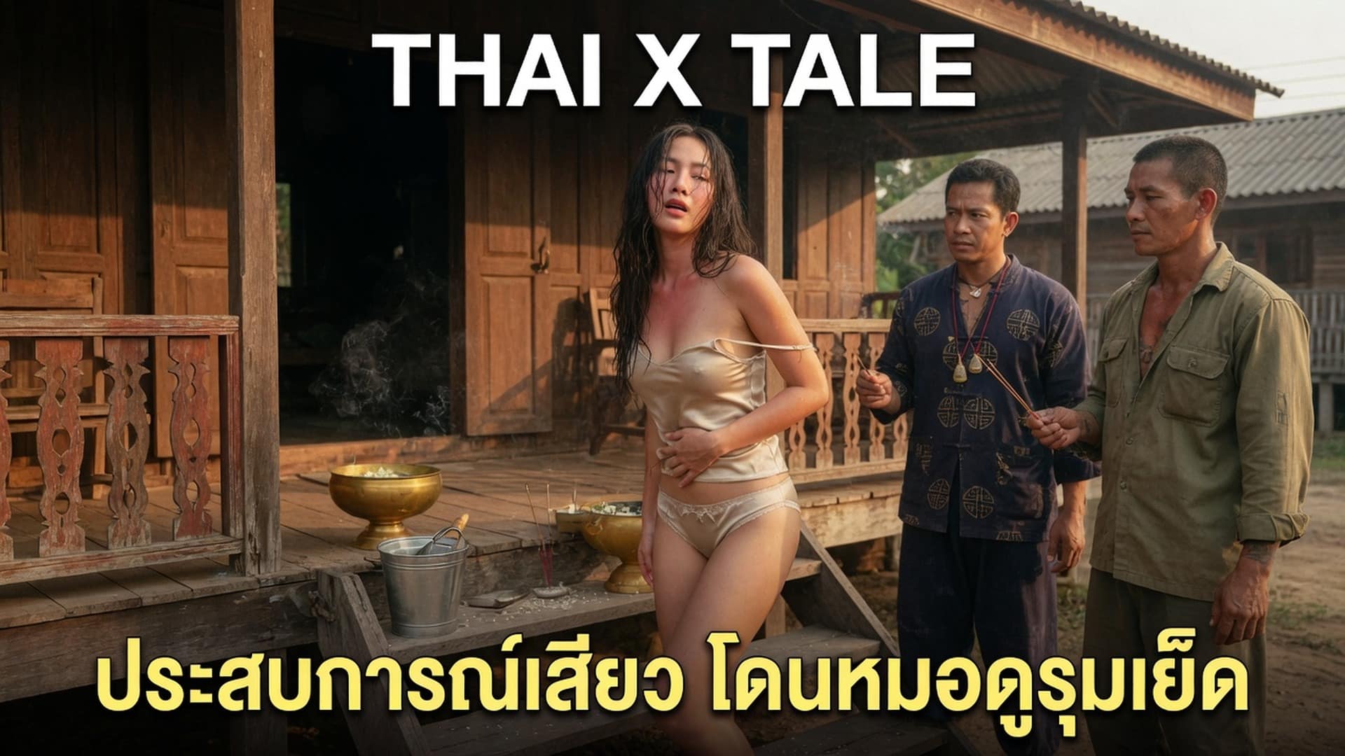 เรื่องเสียว ประสบการณ์เสียว โดนหมอดูรุมเย็ด | ThaiXTale