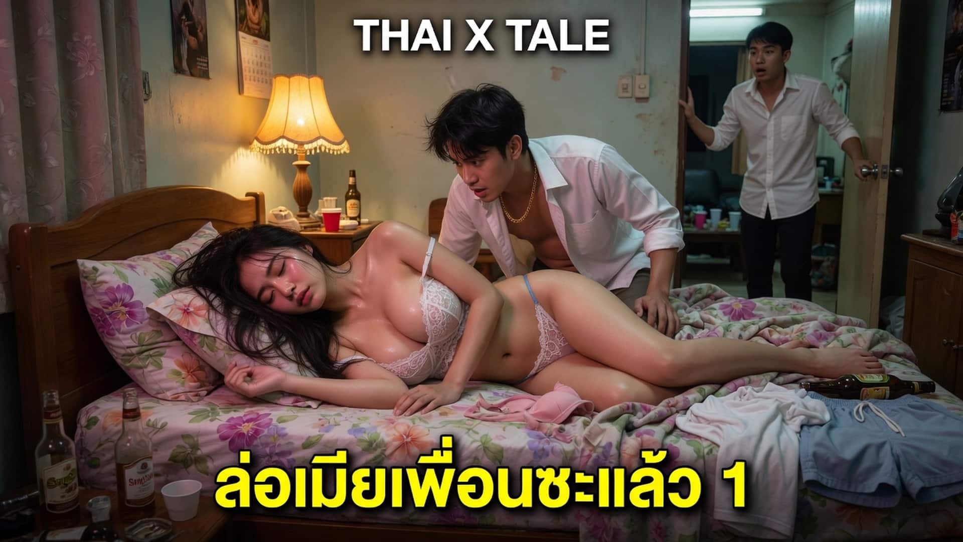 เรื่องเสียว ล่อเมียเพื่อนซะแล้ว 1 | ThaiXTale