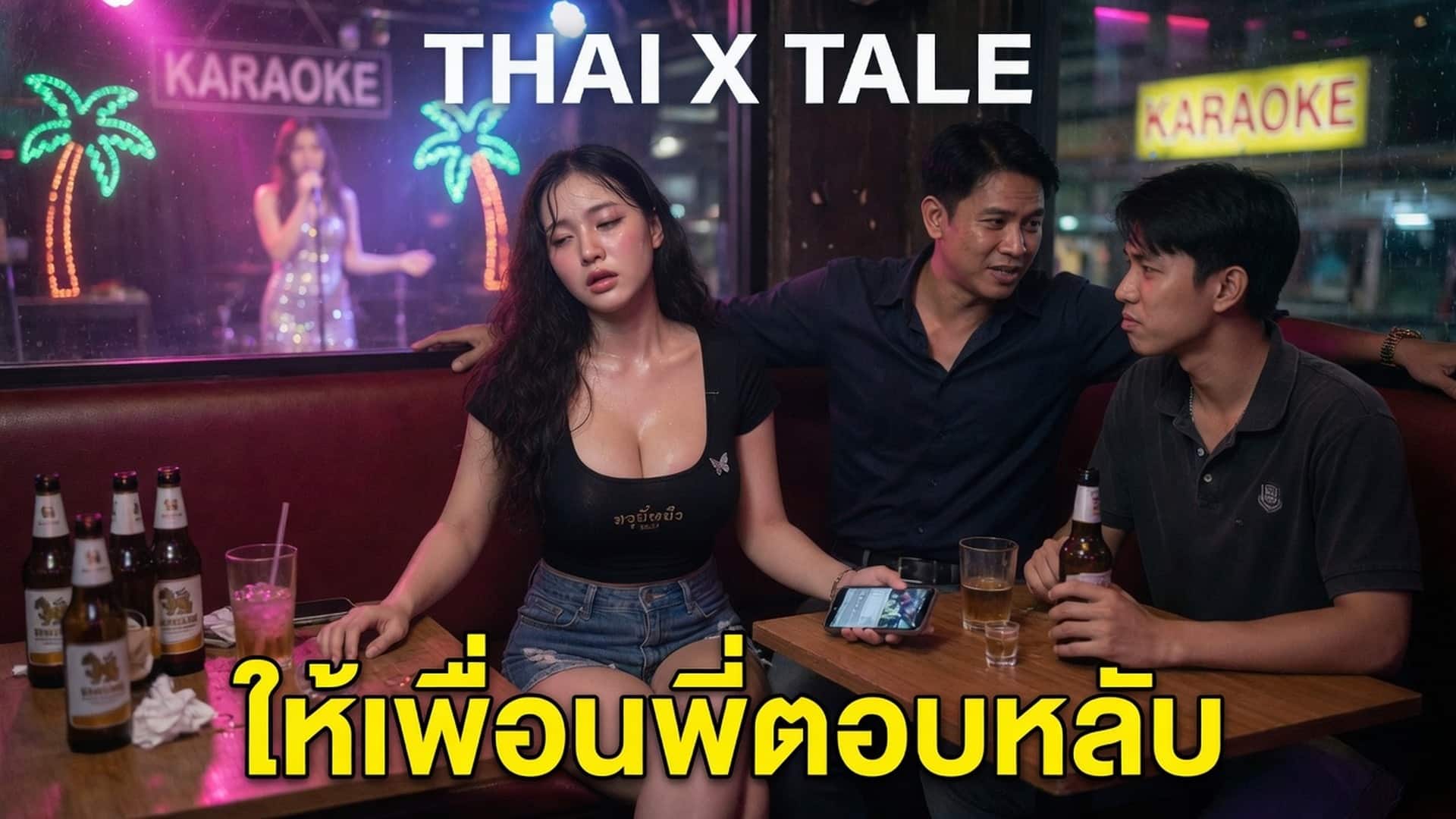 เรื่องเสียว ให้เพื่อนเย็ดพี่ตอบหลับ | ThaiXTale