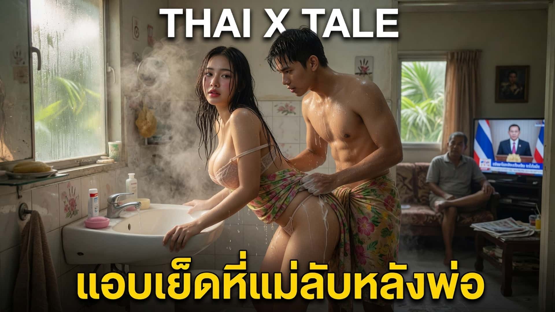 เรื่องเสียว แอบเย็ดหีแม่ลับหลังพ่อ | ThaiXTale