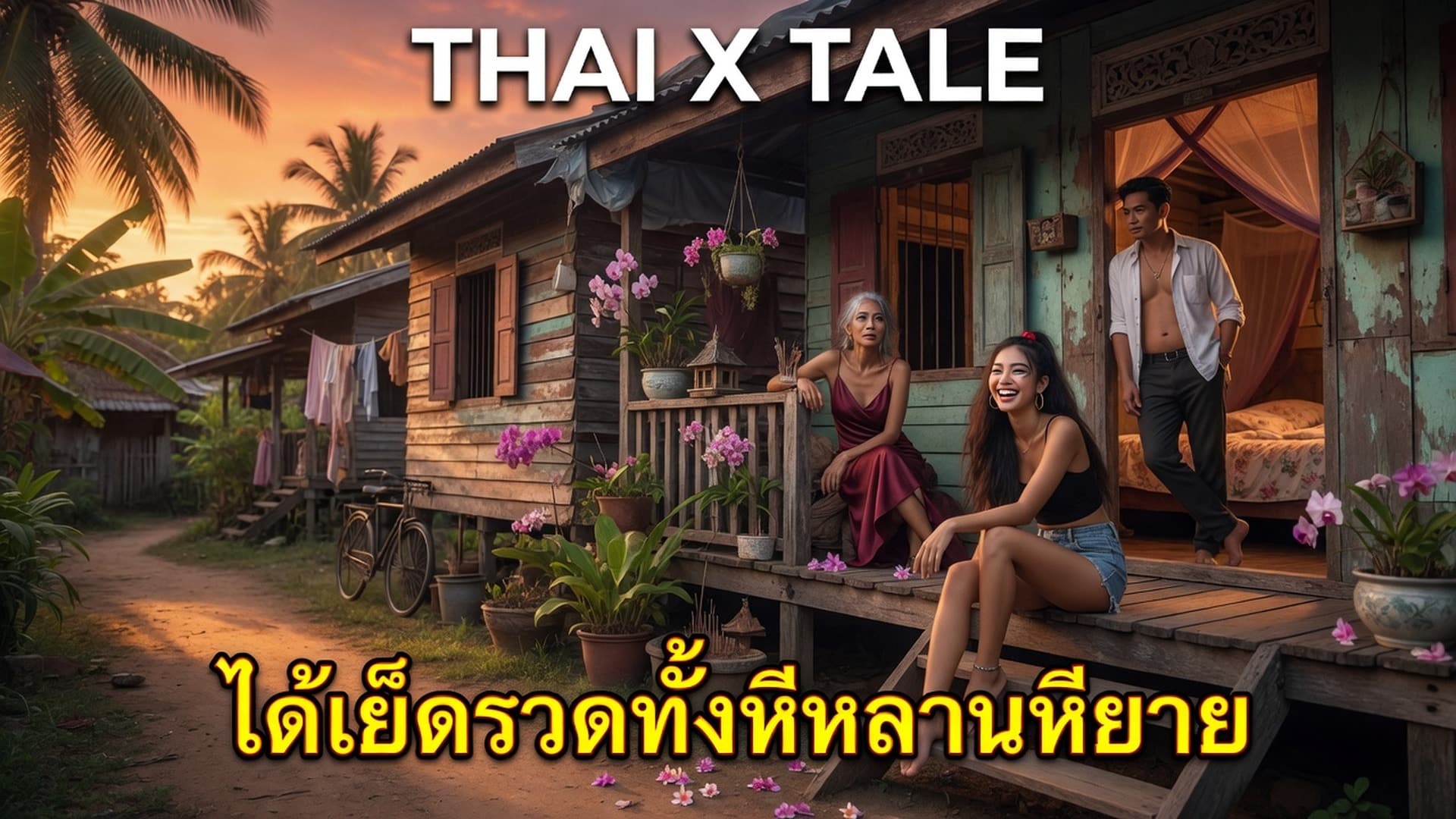 เรื่องเสียว ได้เย็ดรวดทั้งหีหลานหียาย | ThaiXTale
