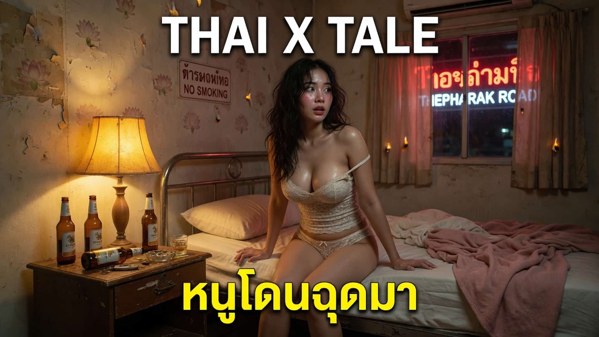 เรื่องเสียว หนูโดนฉุดมาข่มขืน ควยมันทั้งใหญ่ทั้งยาว | ThaiXTale
