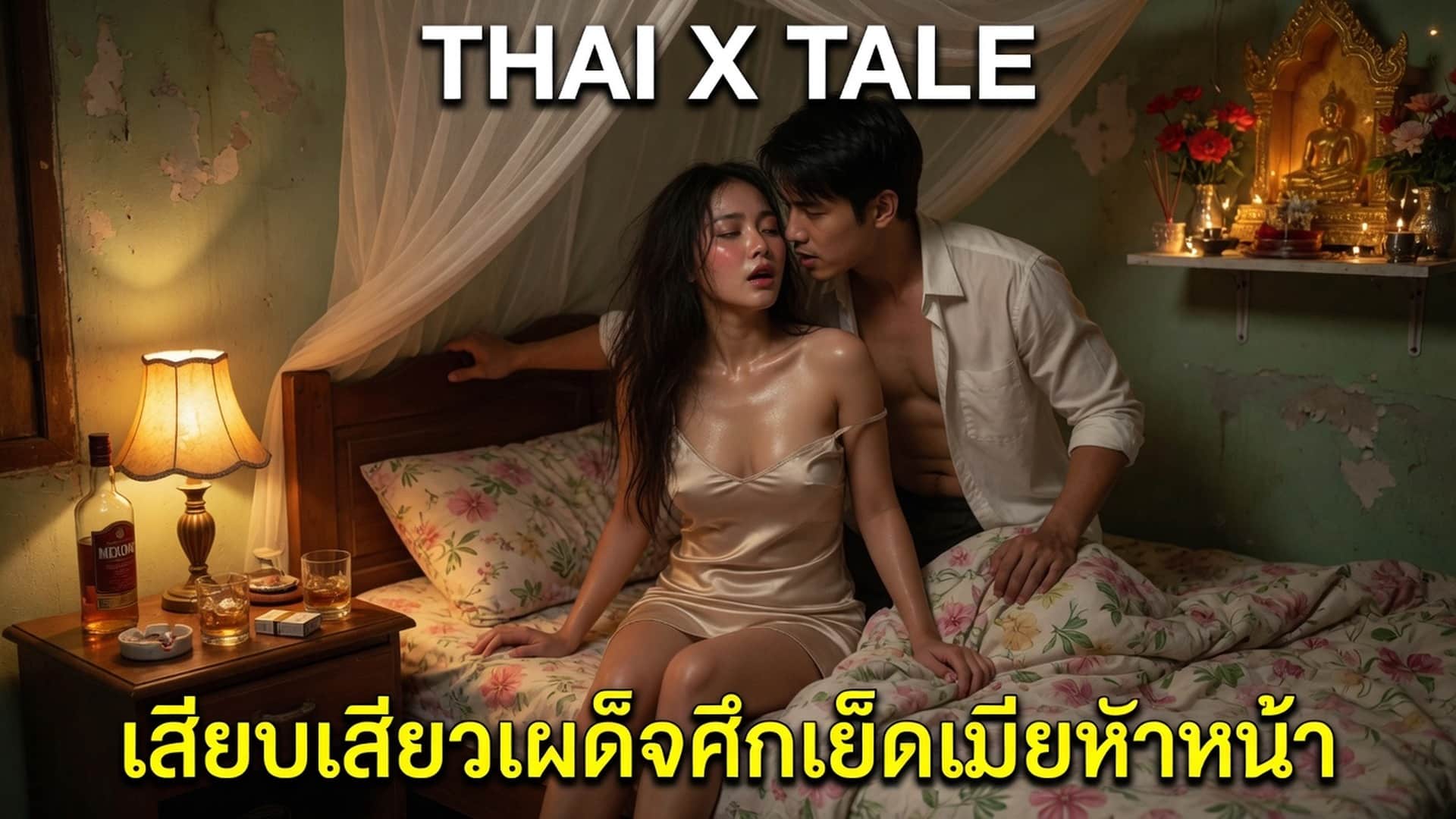 เรื่องเสียว เสียบเสียวเผด็จศึกเย็ดเมียหัวหน้า | ThaiXTale