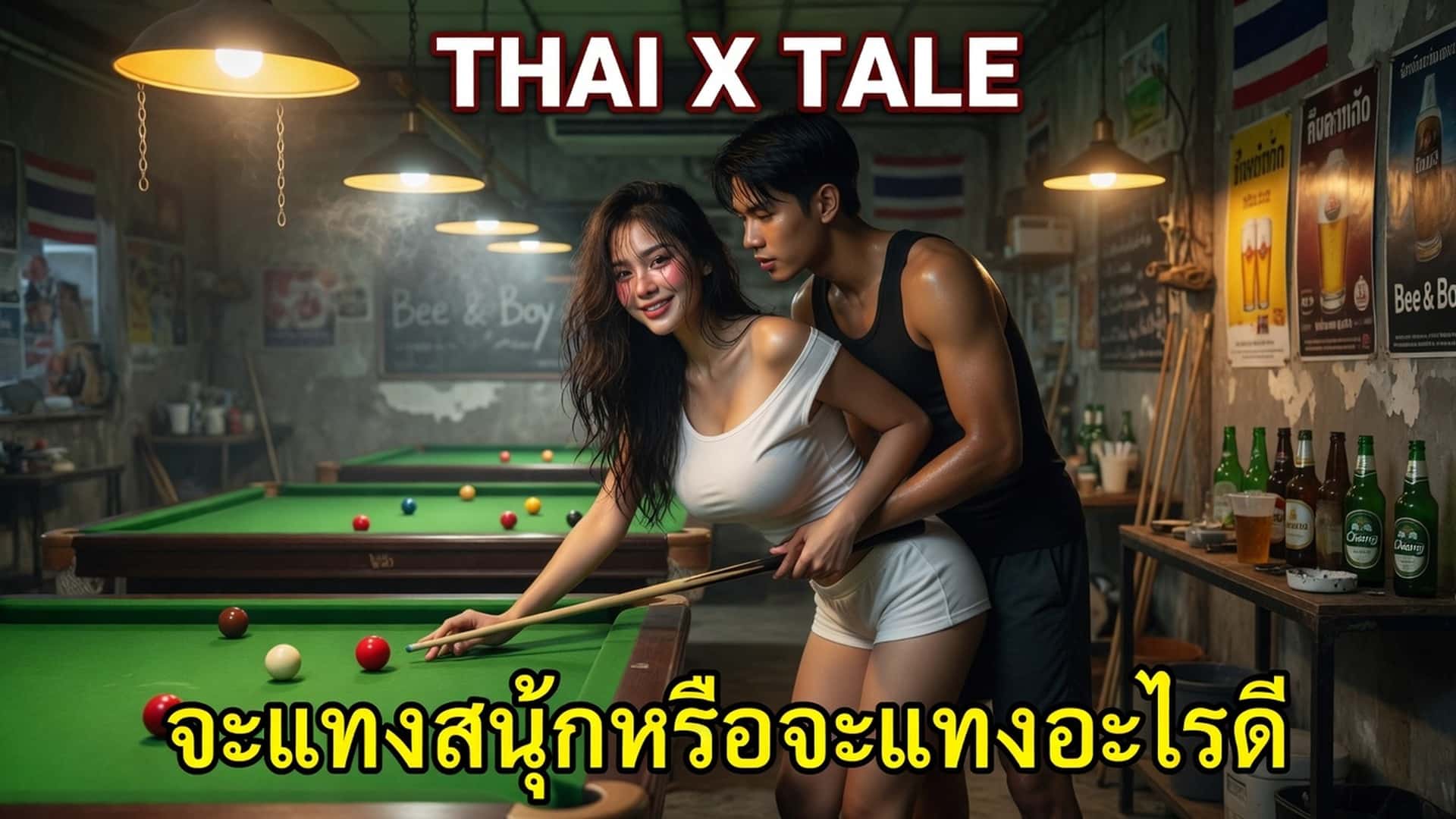 เรื่องเสียว จะแทงสนุ๊กหรือจะแทงอะไรดี | ThaiXTale