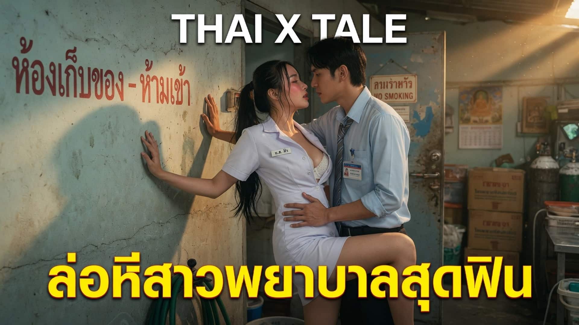 เรื่องเสียว ล่อหีสาวพยาบาลสุดฟิน | ThaiXTale
