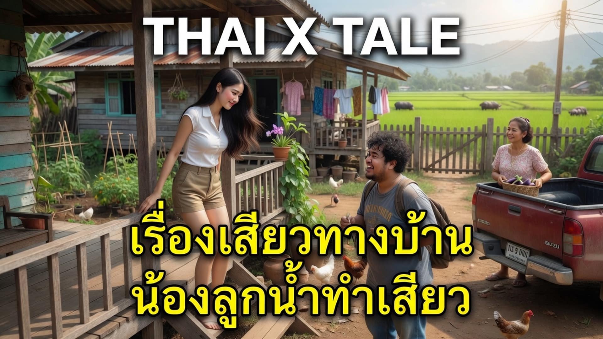 เรื่องเสียว เรื่องเย็ดเสียวทางบ้าน น้องลูกน้ำทำเสียว | ThaiXTale