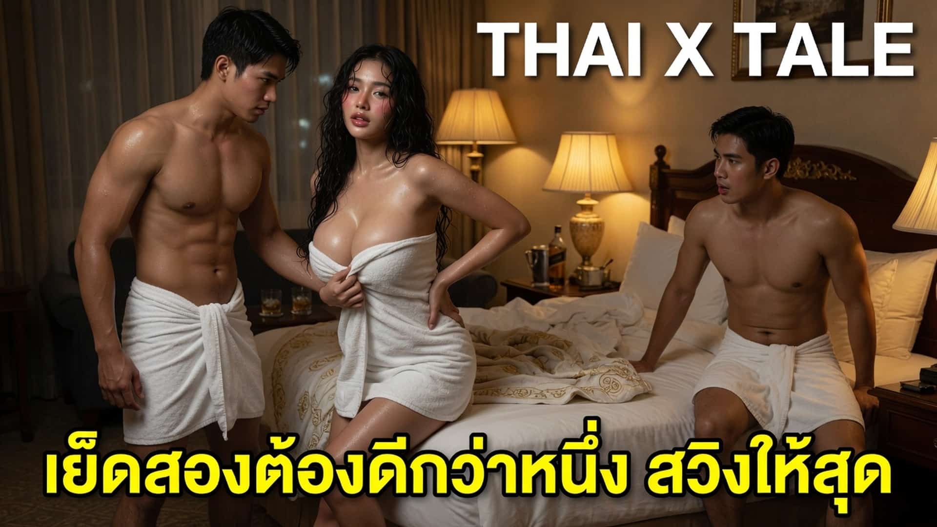 เรื่องเสียว เย็ดสองต้องดีกว่าหนึ่ง สวิงให้สุด | ThaiXTale