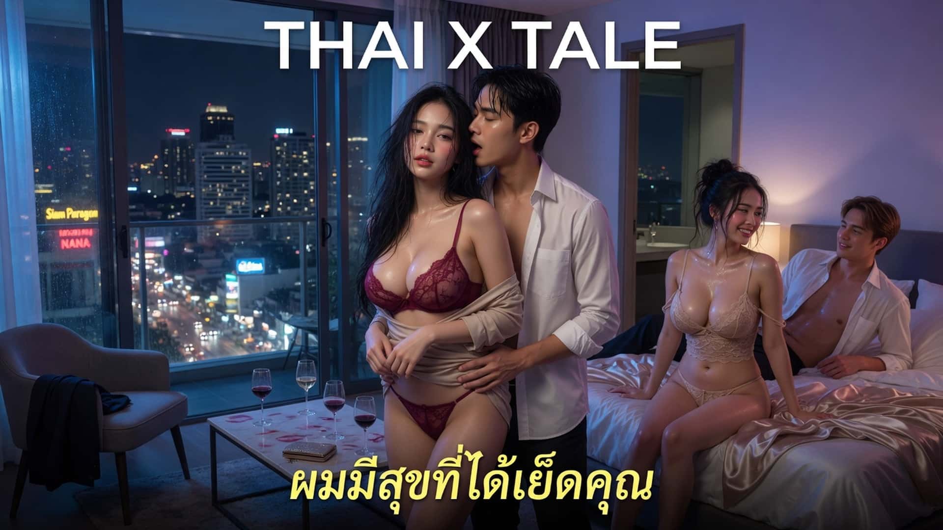 เรื่องเสียว ผมมีสุขที่ได้เย็ดคุณ | ThaiXTale