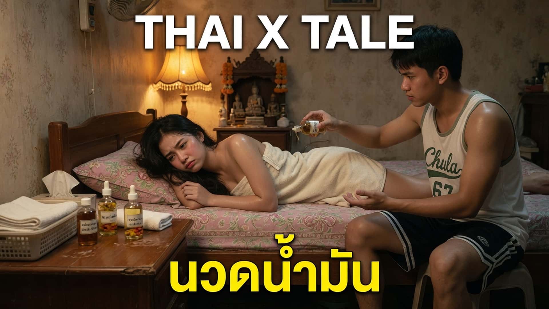 เรื่องเสียว โดนเย็ดตอนไปนวดน้ำมัน | ThaiXTale