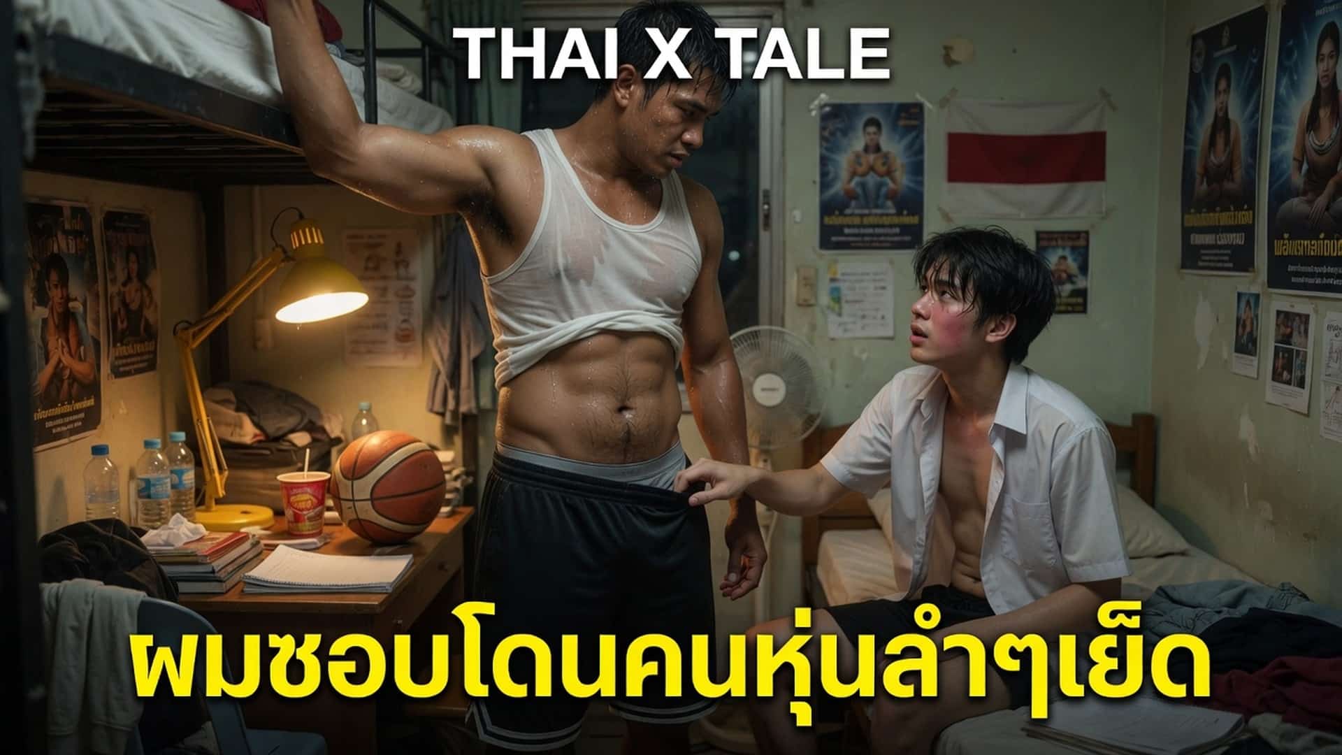 เรื่องเสียว ผมชอบโดนคนหุ่นล่ำๆเย็ด | ThaiXTale