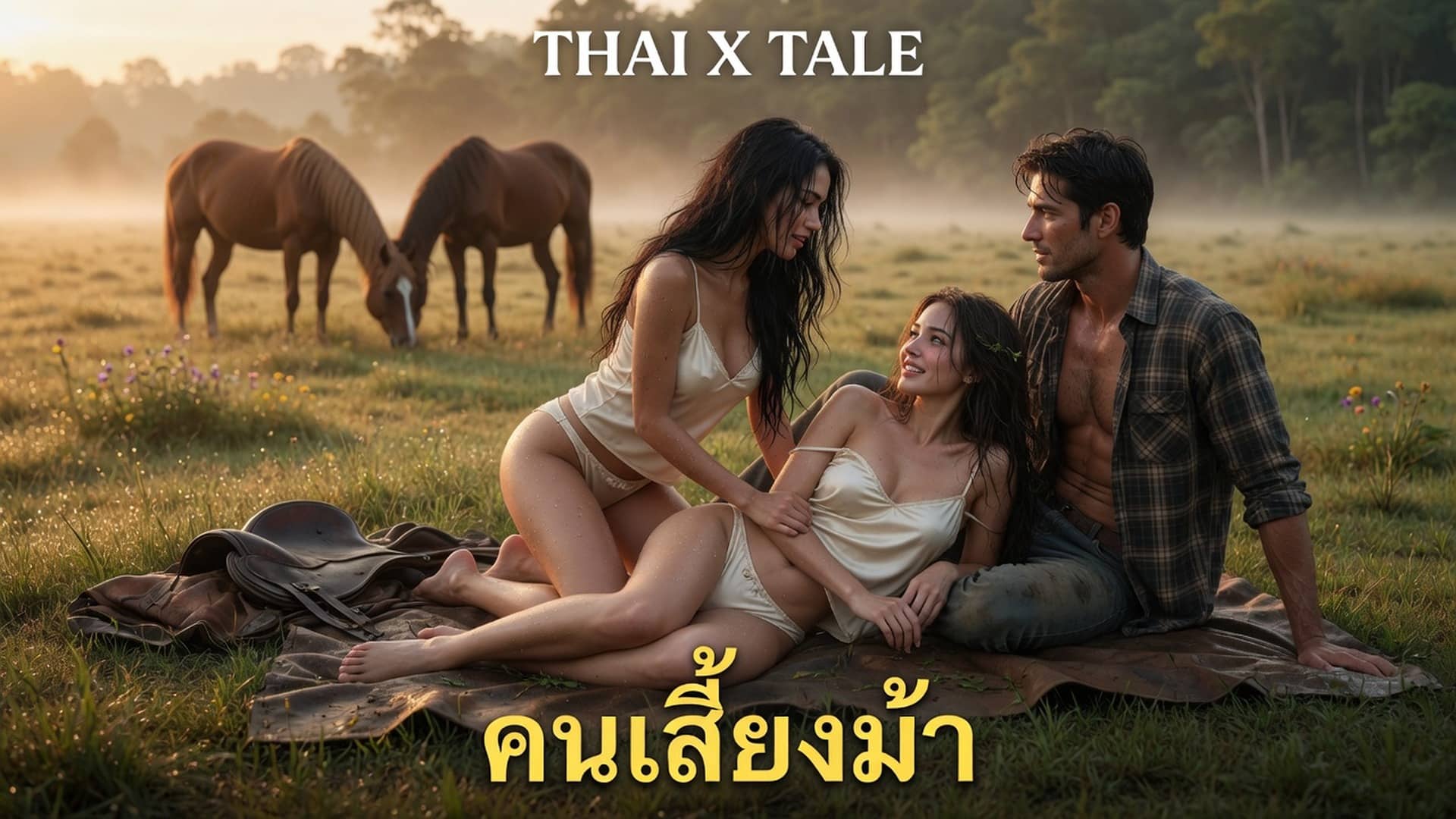 เรื่องเสียว คนเลี้ยงม้า “ซี๊ด..อูย..มันเสียวในรูจิ๋มค่ะ อูย…เทิดเย็ดเก่งจัง ซี๊ด…กระเด้าอีกซิ…เทิด” | ThaiXTale
