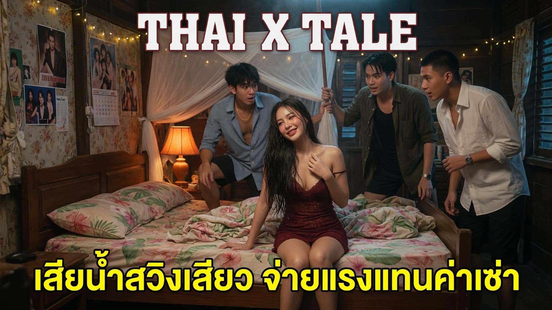 เรื่องเสียว เสียน้ำสวิงเสียว จ่ายแรงแทนค่าเช่า | ThaiXTale