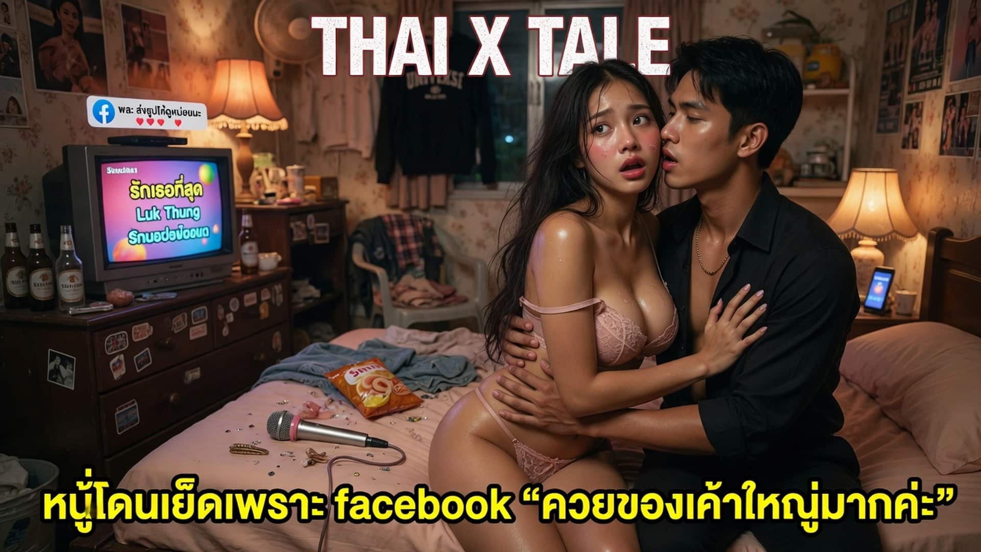 เรื่องเสียว หนู๋โดนเย็ดเพราะ facebook ”ควยของเค้าใหญ่มากค่ะ” | ThaiXTale