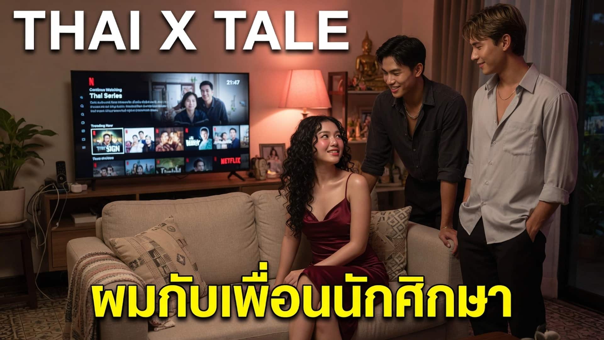 เรื่องเสียว ผมกับเพื่อนรุมเย็ดหีนักศึกษา | ThaiXTale