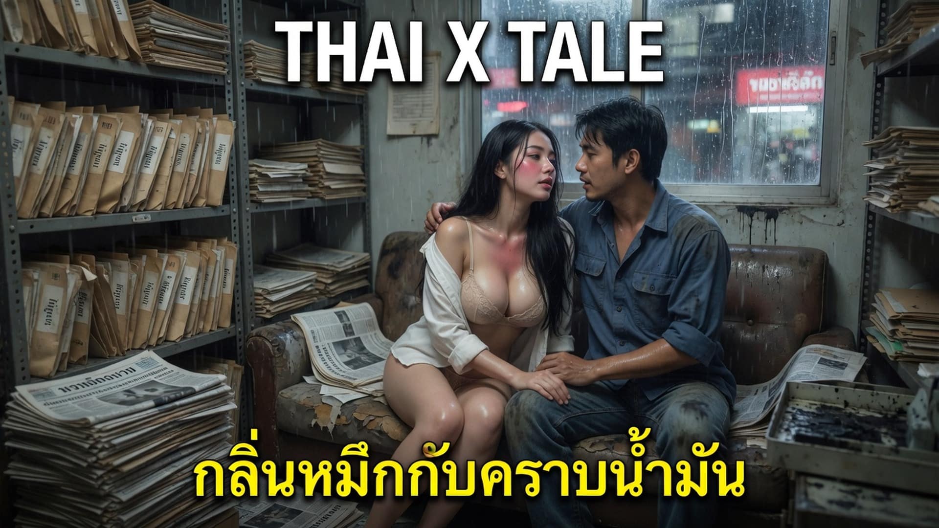 เรื่องเสียว กลิ่นหมึกกับคราบน้ำมัน | ThaiXTale