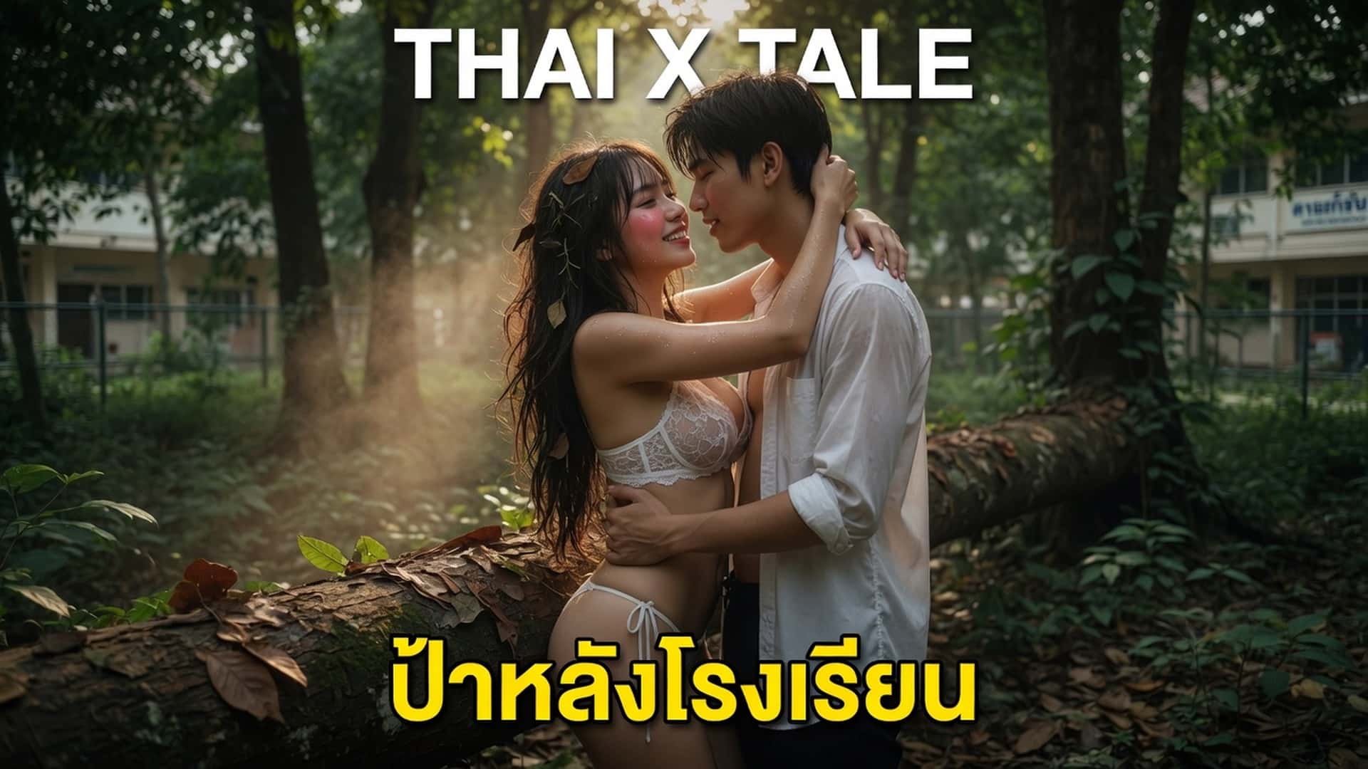 เรื่องเสียว ป่าหลังโรงเรียน | ThaiXTale