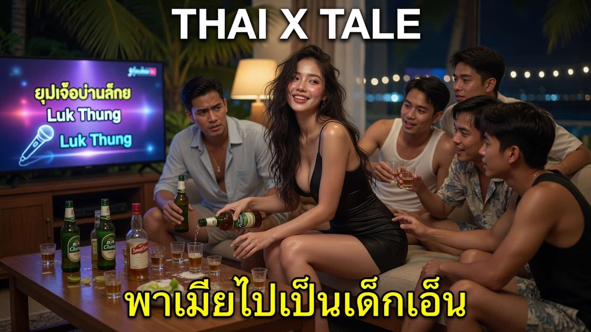 เรื่องเสียว พาเมียไปเป็นเด็กเอ็น | ThaiXTale