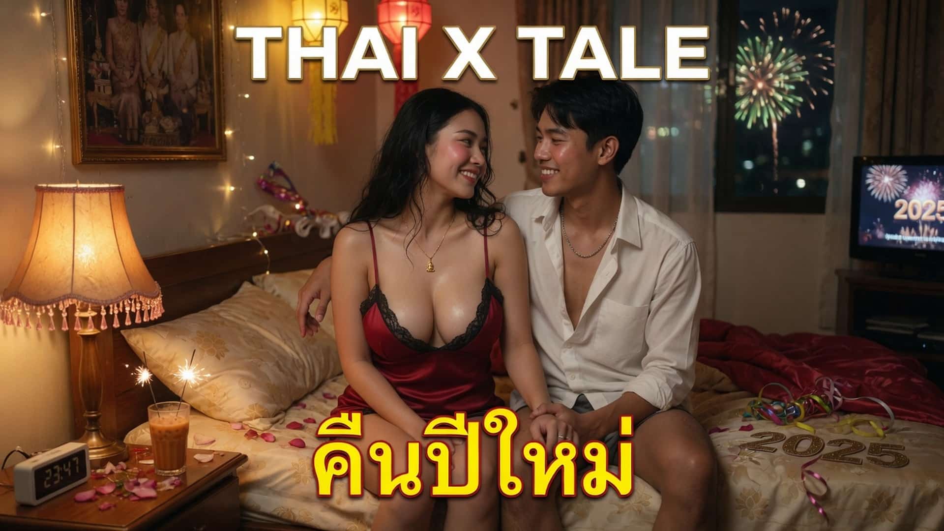 เรื่องเสียว โดนเย็ดเสียวในคืนปีใหม่ | ThaiXTale
