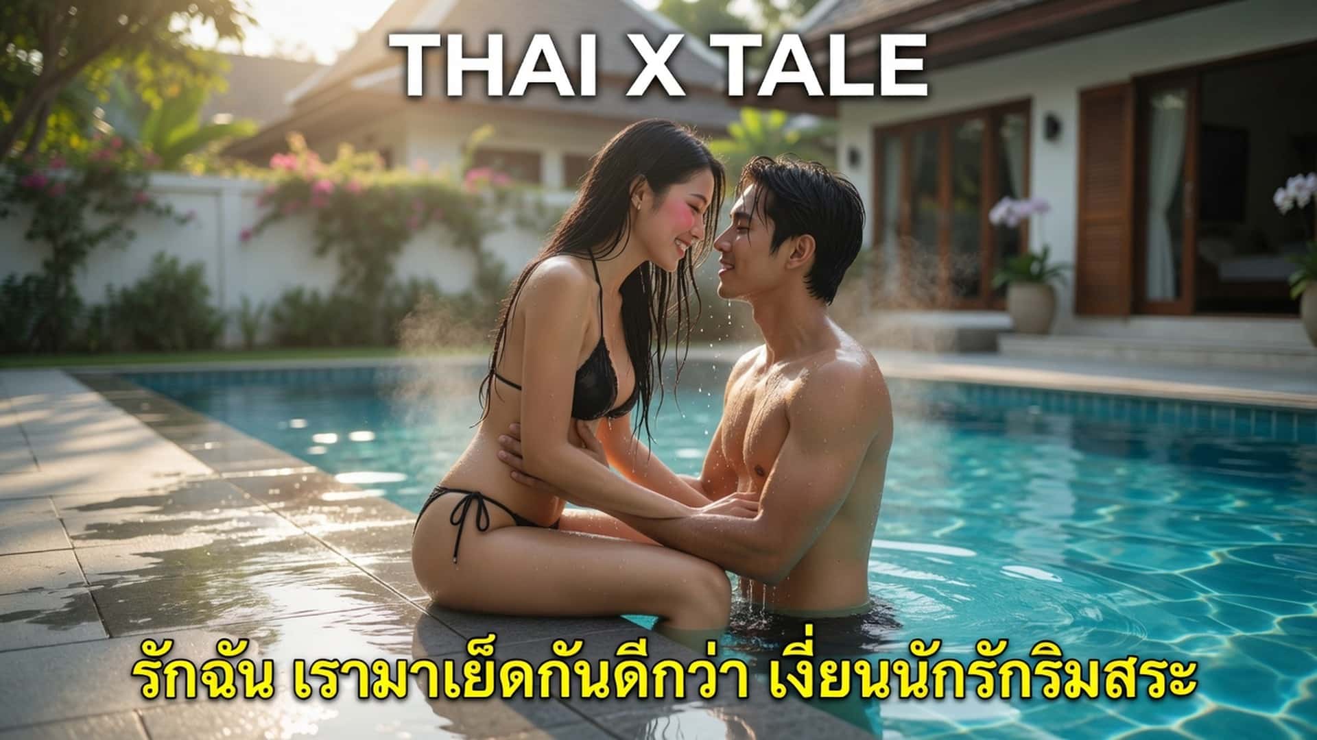 เรื่องเสียว รักฉัน เรามาเย็ดกันดีกว่า เงี่ยนนักรักริมสระ | ThaiXTale