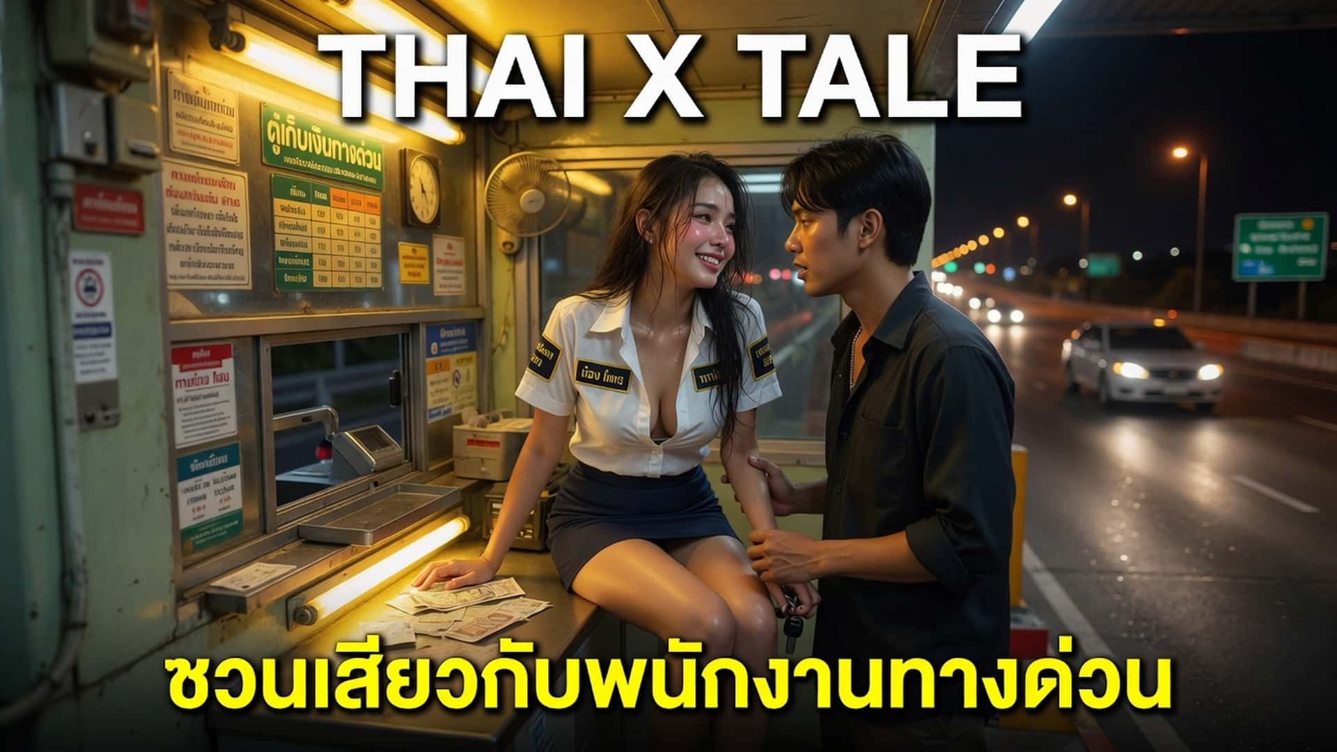 เรื่องเสียว ชวนเสียวกับพนักงานทางด่วน | ThaiXTale
