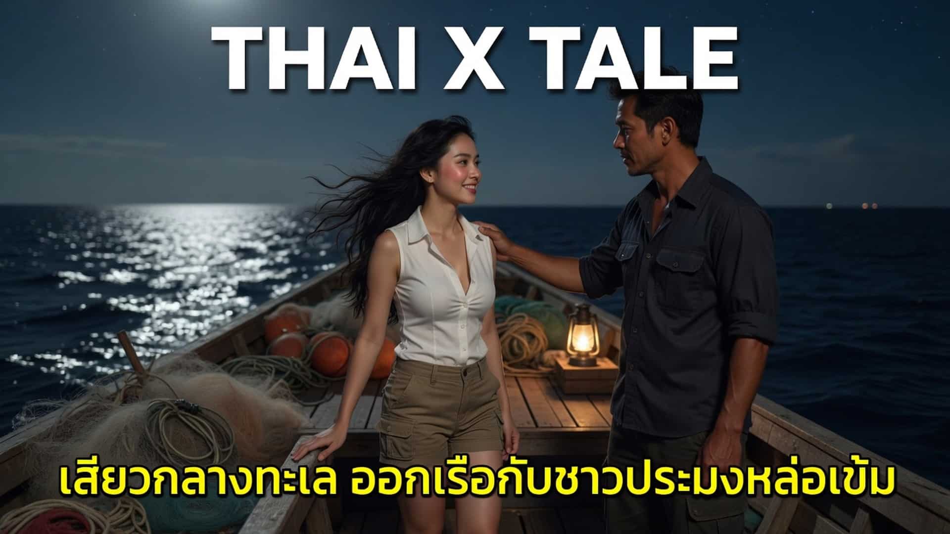เรื่องเสียว เสียวกลางทะเล ออกเรือกับชาวประมงหล่อเข้ม | ThaiXTale